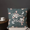 Case + Pillow included | Personalized Quote Premium Pillow Cover | Office Decor Pillow | Customized Pillow Case | Accent Pillow Gift for Decor