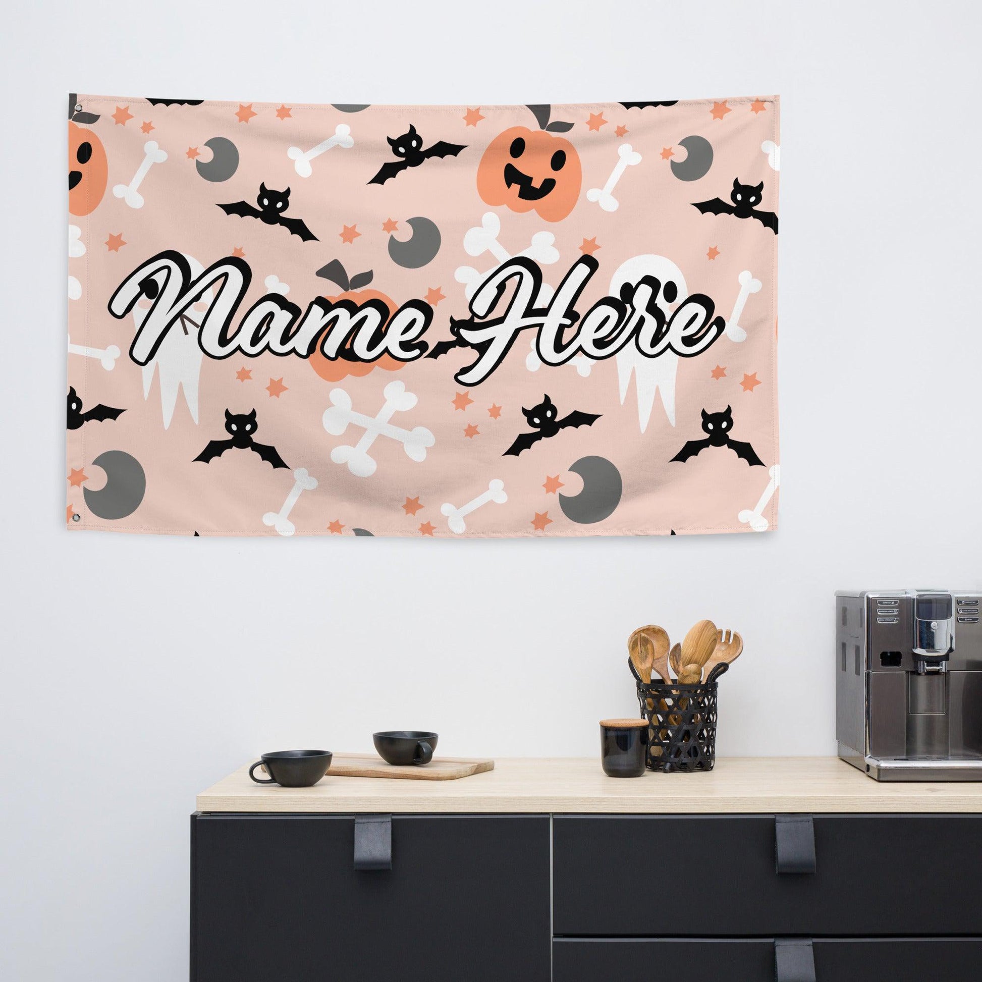 Custom Quote Banner | Personalized Pennant with Any Quote | Custom Quote Canvas Flag | Custom Wall Hanging | Wall Decor Art