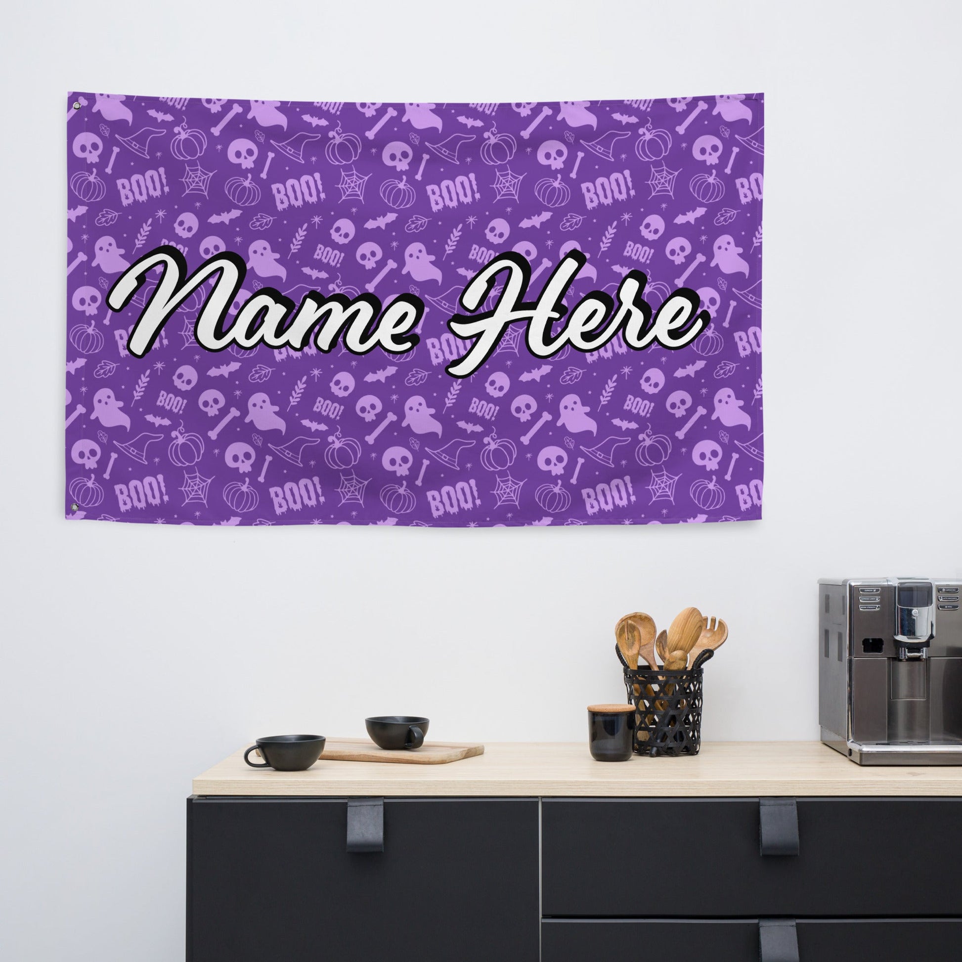 Custom Quote Banner | Personalized Pennant with Any Quote | Custom Quote Canvas Flag | Custom Wall Hanging | Wall Decor Art