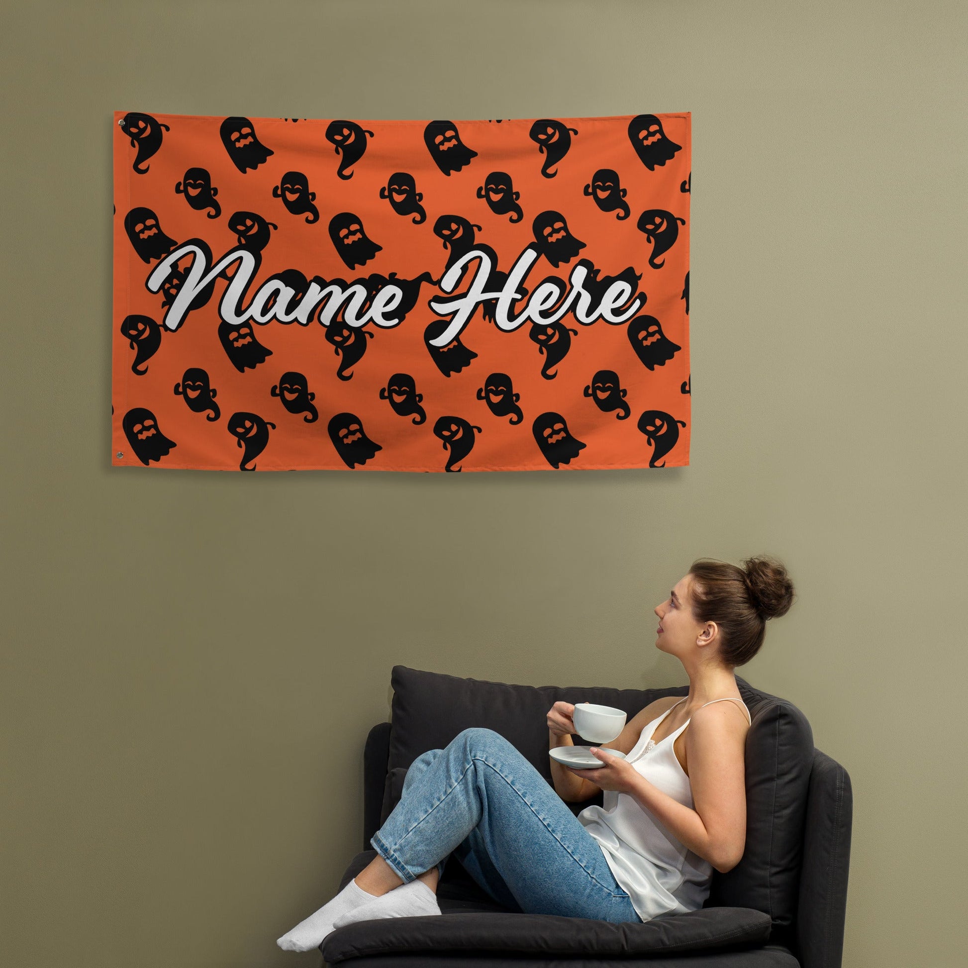 Custom Quote Banner | Personalized Pennant with Any Quote | Custom Quote Canvas Flag | Custom Wall Hanging | Wall Decor Art