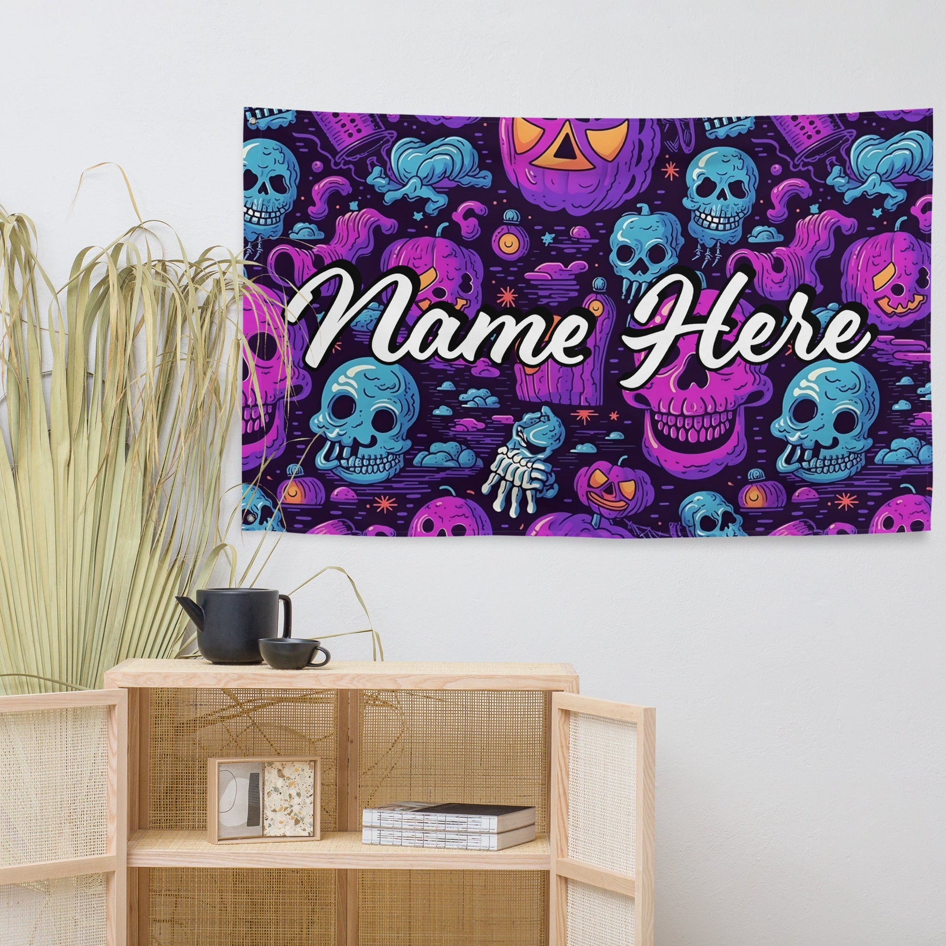 Custom Quote Banner | Personalized Pennant with Any Quote | Custom Quote Canvas Flag | Custom Wall Hanging | Wall Decor Art