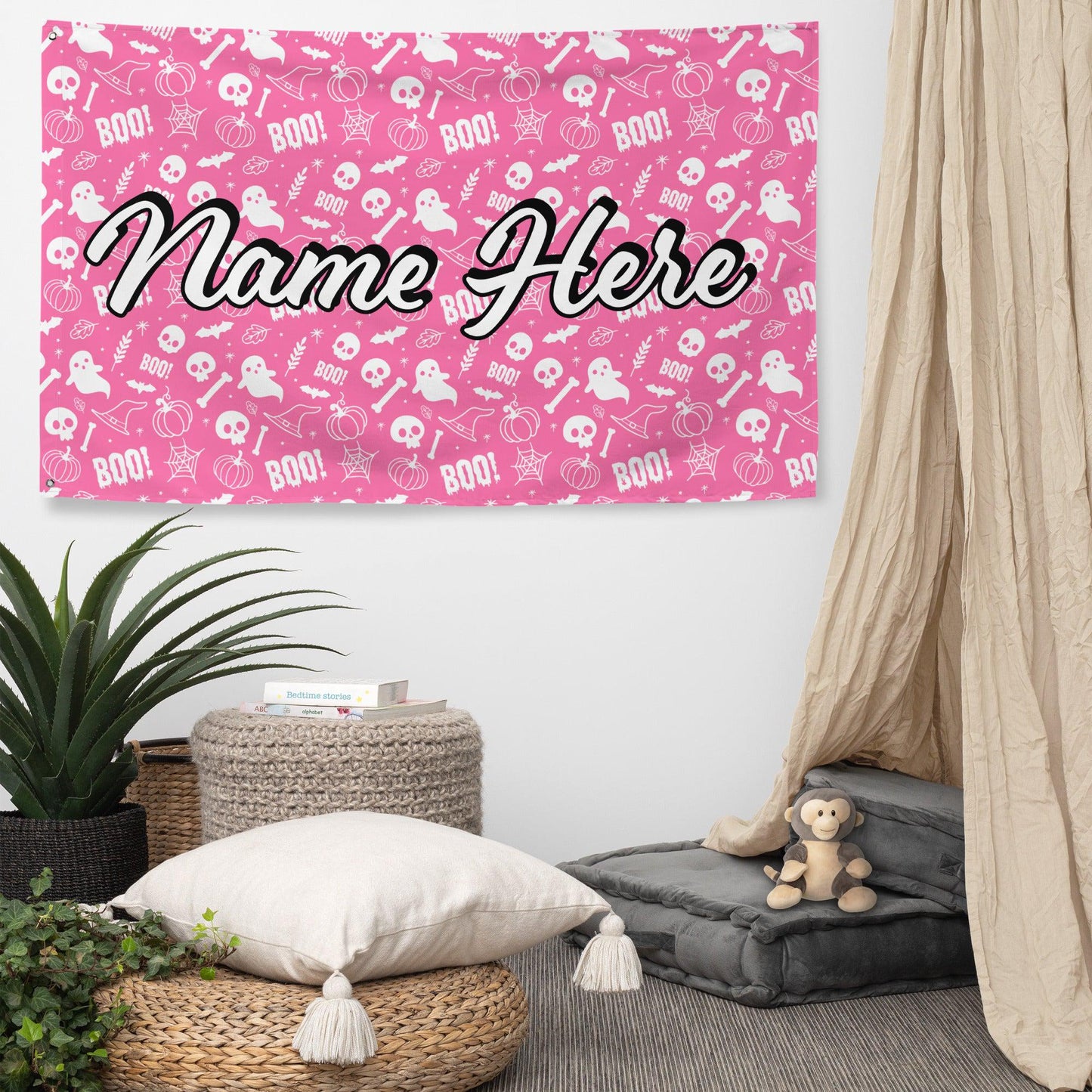 Custom Quote Banner | Personalized Pennant with Any Quote | Custom Quote Canvas Flag | Custom Wall Hanging | Wall Decor Art