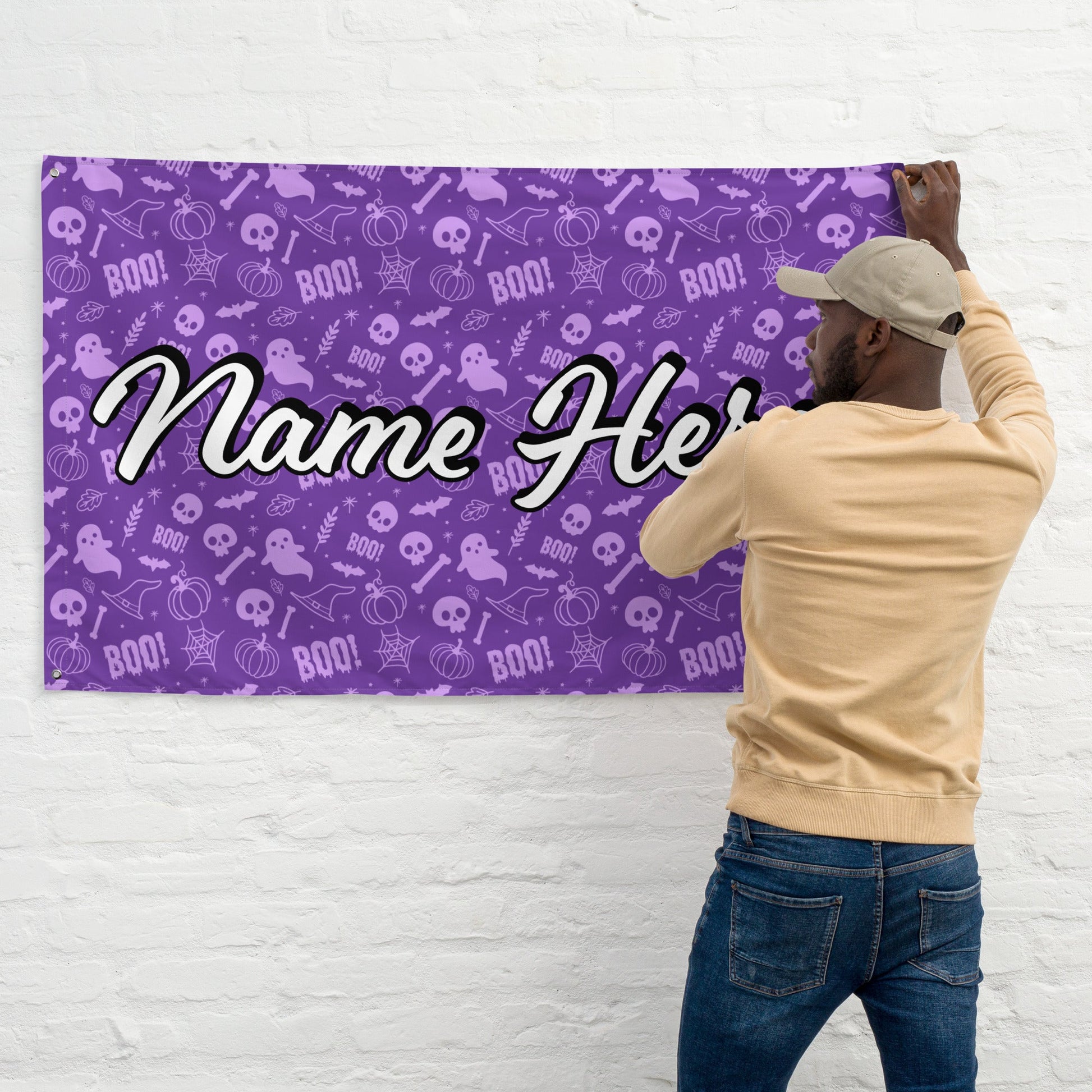 Custom Quote Banner | Personalized Pennant with Any Quote | Custom Quote Canvas Flag | Custom Wall Hanging | Wall Decor Art