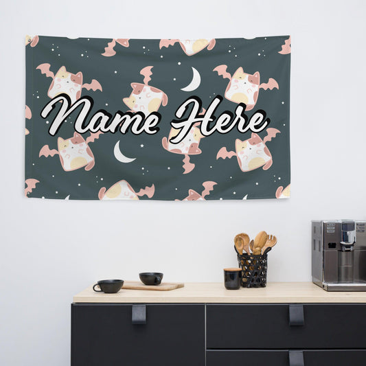 Custom Quote Banner | Personalized Pennant with Any Quote | Custom Quote Canvas Flag | Custom Wall Hanging | Wall Decor Art