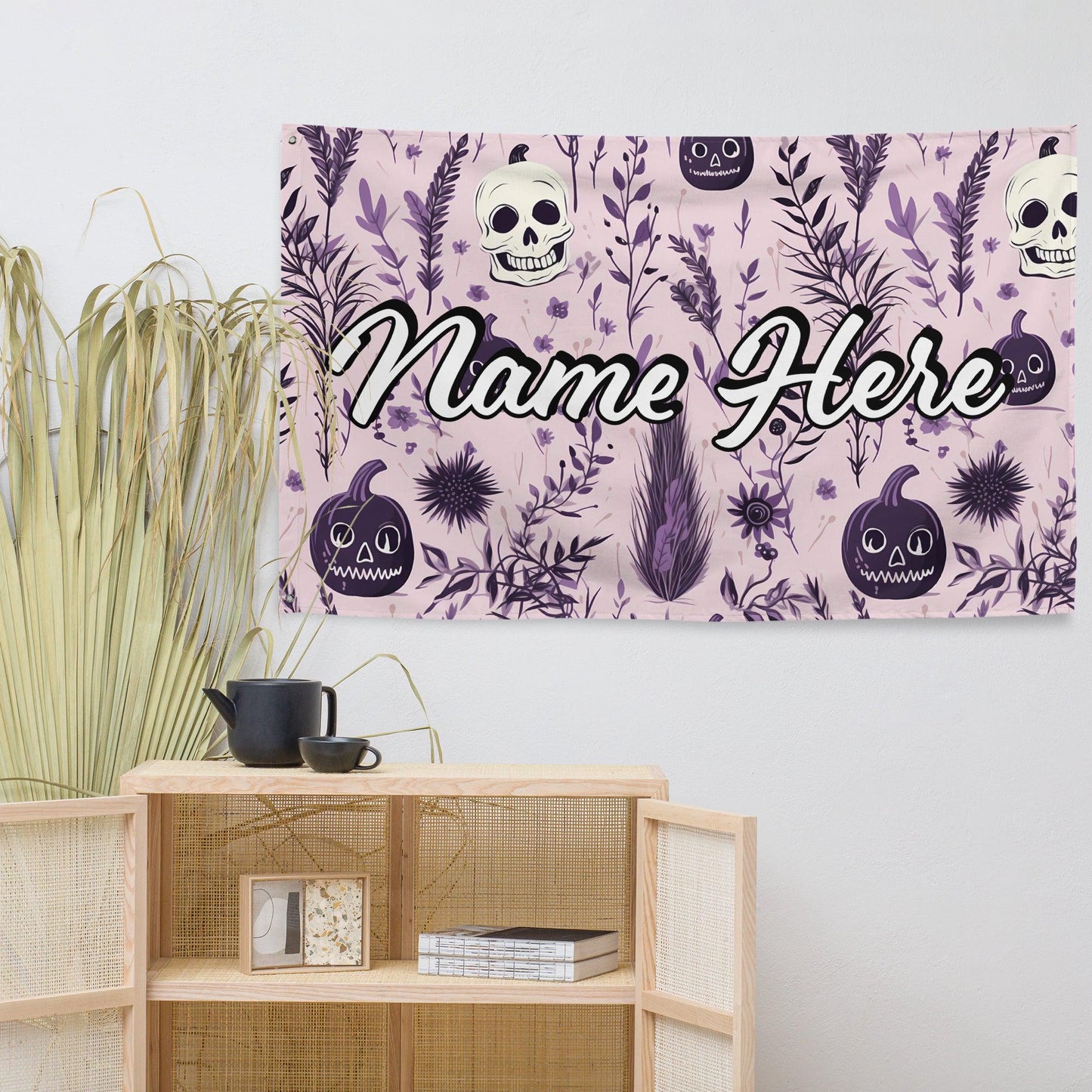 Custom Quote Banner | Personalized Pennant with Any Quote | Custom Quote Canvas Flag | Custom Wall Hanging | Wall Decor Art