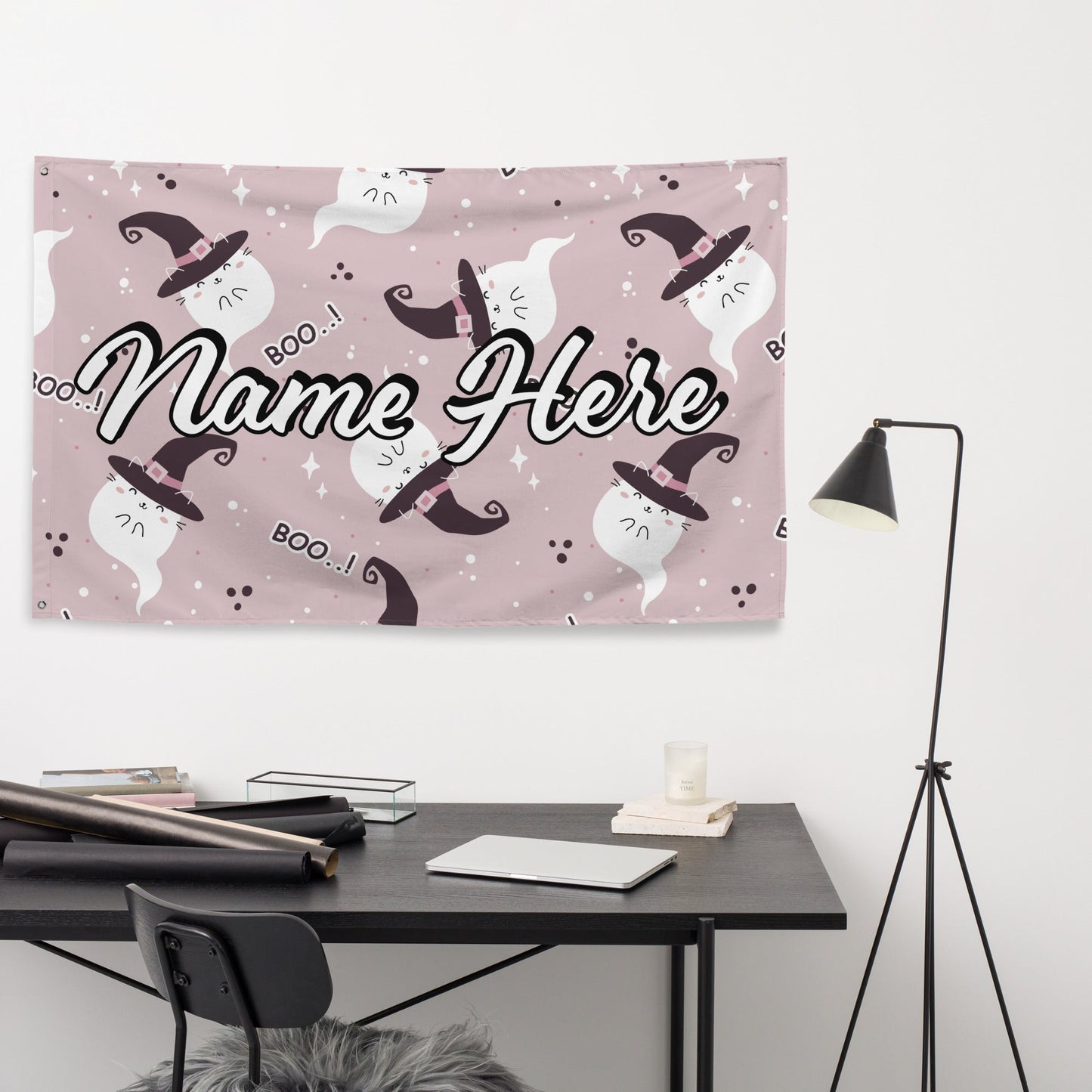 Custom Quote Banner | Personalized Pennant with Any Quote | Custom Quote Canvas Flag | Custom Wall Hanging | Wall Decor Art