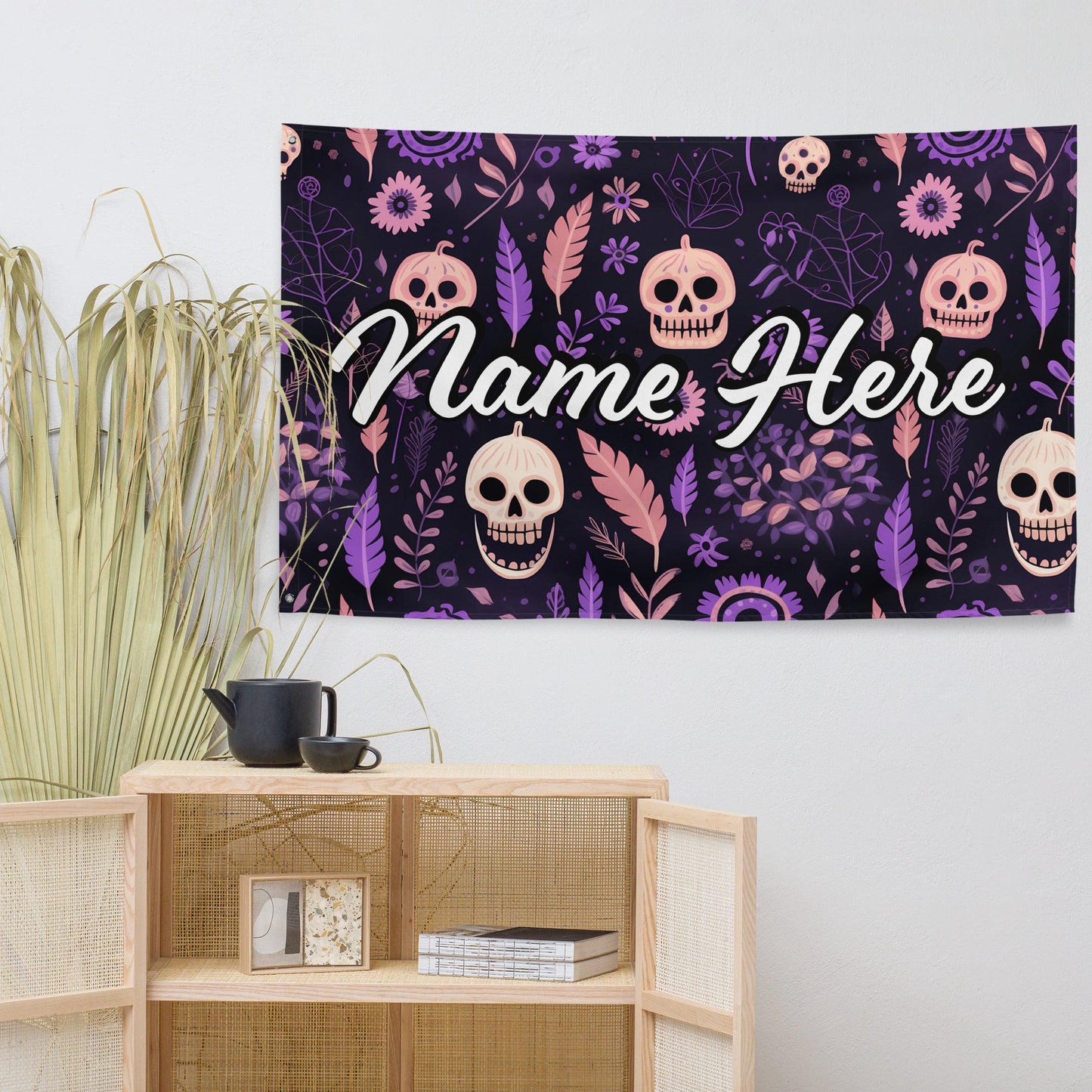 Custom Quote Banner | Personalized Pennant with Any Quote | Custom Quote Canvas Flag | Custom Wall Hanging | Wall Decor Art