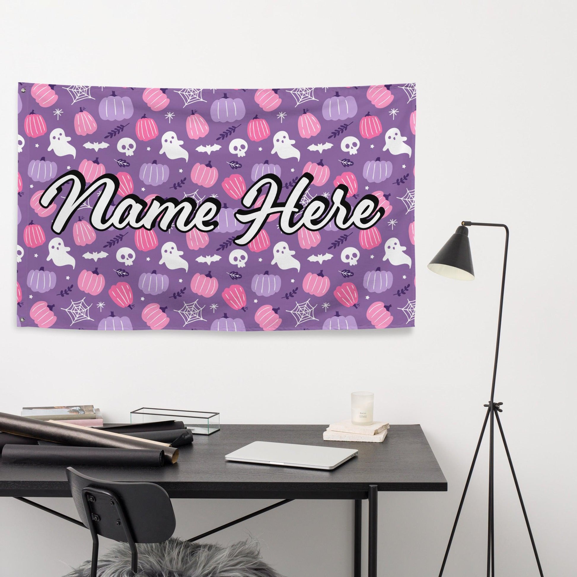 Custom Quote Banner | Personalized Pennant with Any Quote | Custom Quote Canvas Flag | Custom Wall Hanging | Wall Decor Art