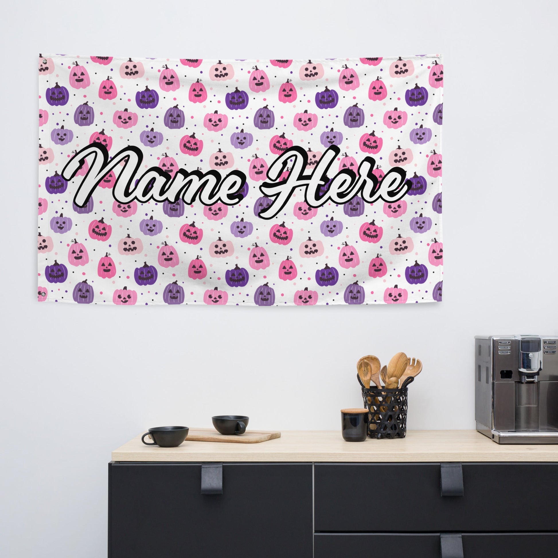 Custom Quote Banner | Personalized Pennant with Any Quote | Custom Quote Canvas Flag | Custom Wall Hanging | Wall Decor Art