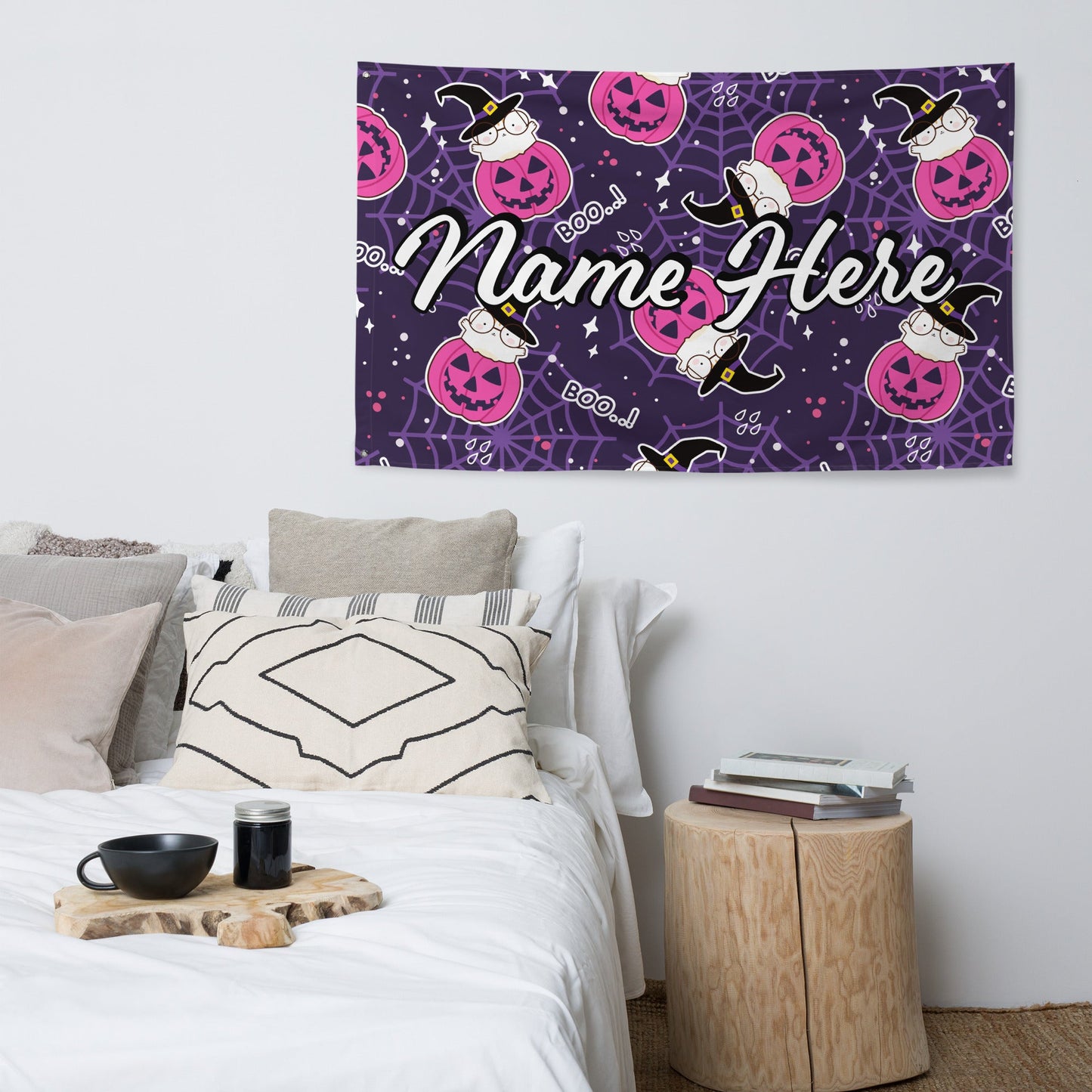 Custom Quote Banner | Personalized Pennant with Any Quote | Custom Quote Canvas Flag | Custom Wall Hanging | Wall Decor Art