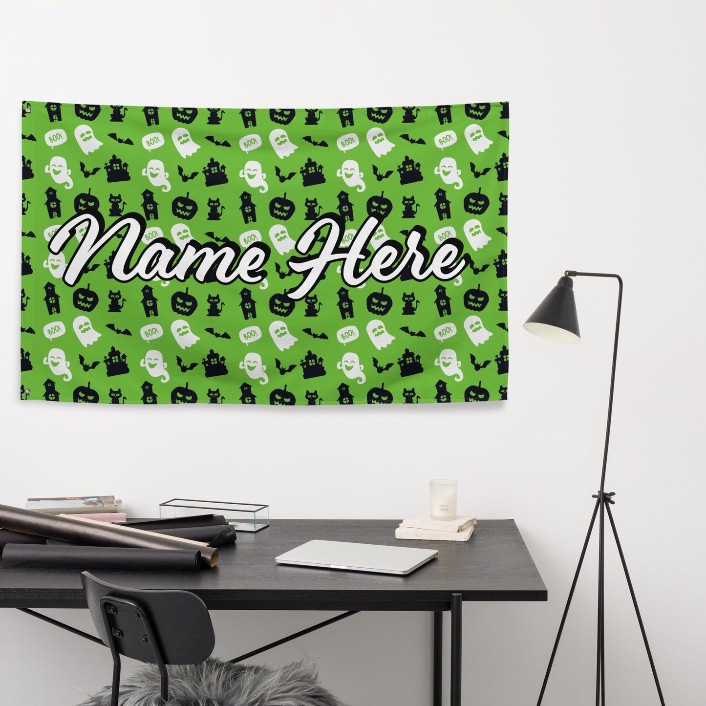 Custom Quote Banner | Personalized Pennant with Any Quote | Custom Quote Canvas Flag | Custom Wall Hanging | Wall Decor Art