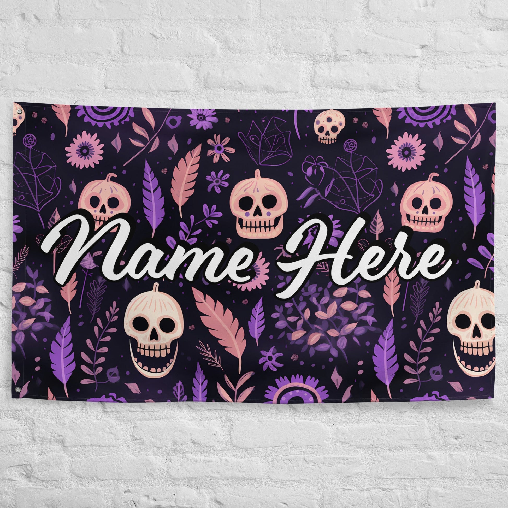 Custom Quote Banner | Personalized Pennant with Any Quote | Custom Quote Canvas Flag | Custom Wall Hanging | Wall Decor Art