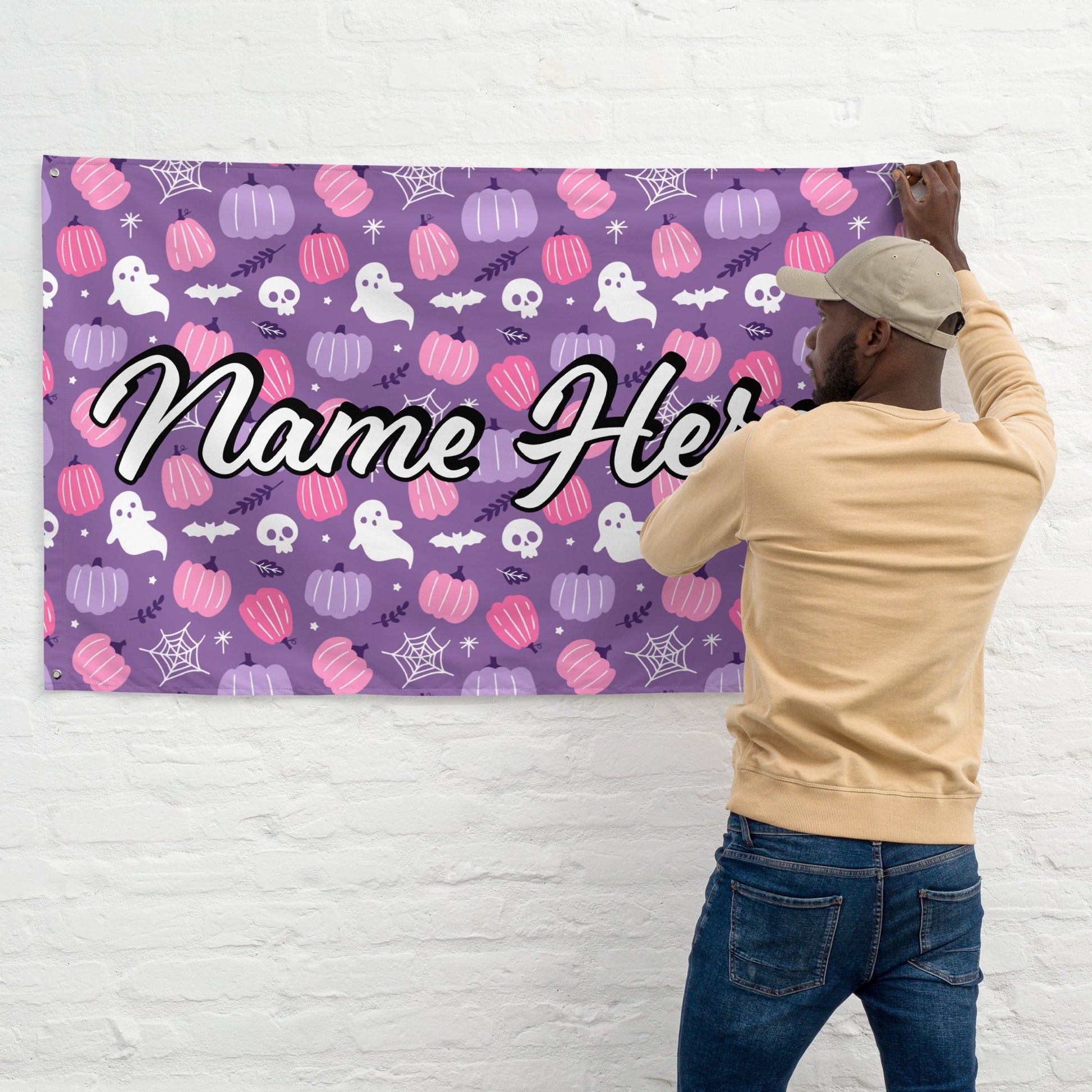 Custom Quote Banner | Personalized Pennant with Any Quote | Custom Quote Canvas Flag | Custom Wall Hanging | Wall Decor Art