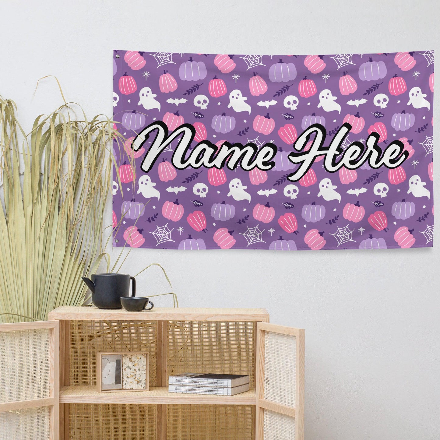 Custom Quote Banner | Personalized Pennant with Any Quote | Custom Quote Canvas Flag | Custom Wall Hanging | Wall Decor Art