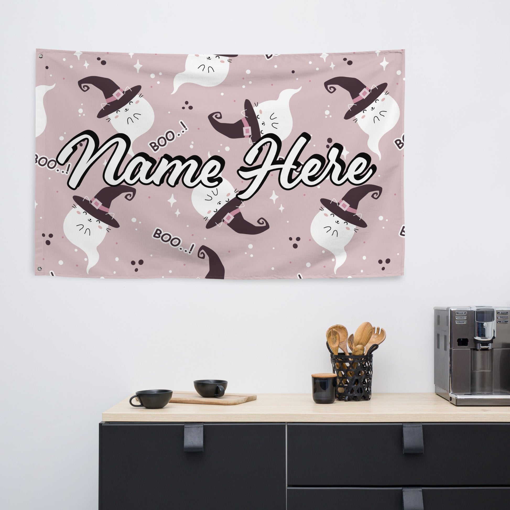 Custom Quote Banner | Personalized Pennant with Any Quote | Custom Quote Canvas Flag | Custom Wall Hanging | Wall Decor Art