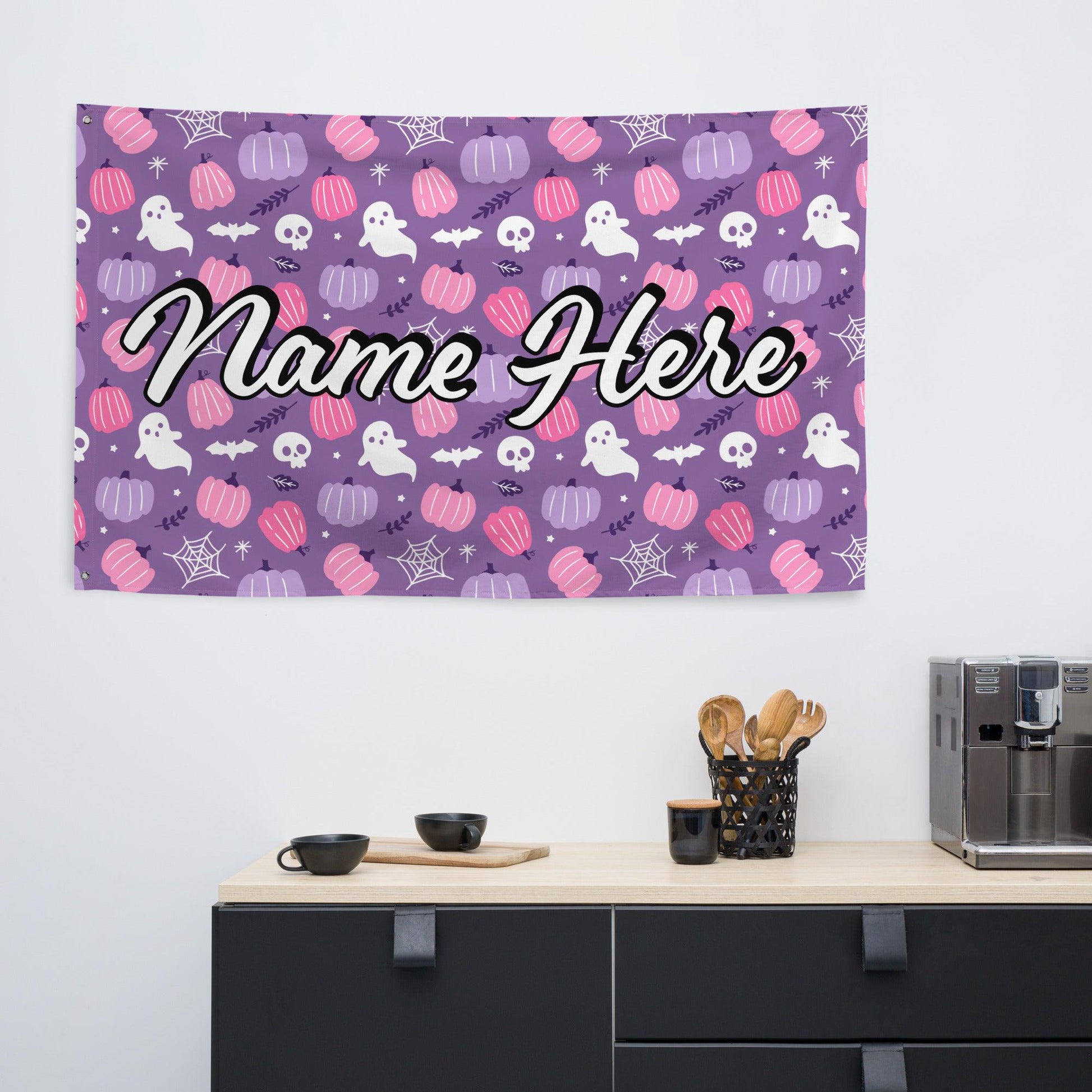 Custom Quote Banner | Personalized Pennant with Any Quote | Custom Quote Canvas Flag | Custom Wall Hanging | Wall Decor Art