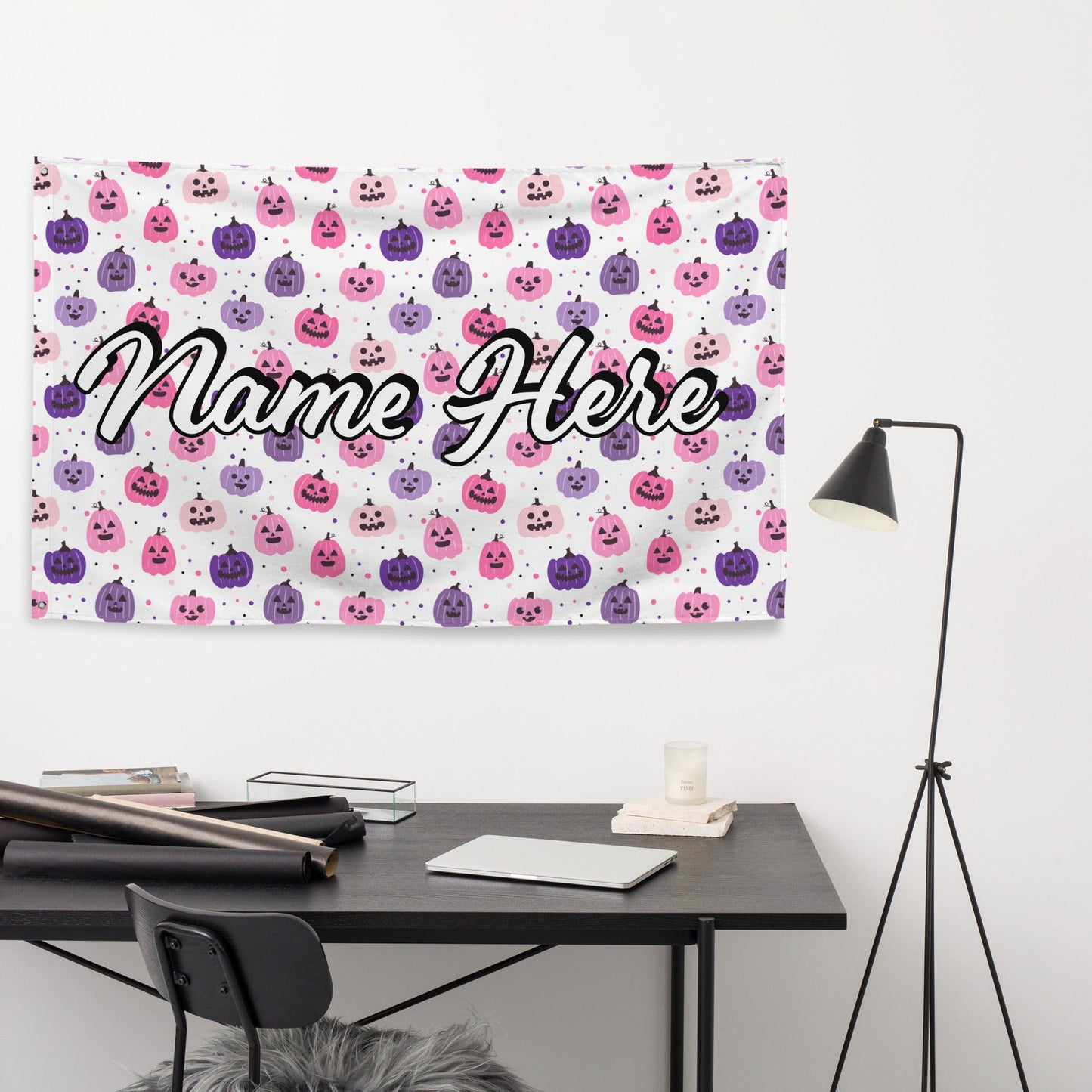 Custom Quote Banner | Personalized Pennant with Any Quote | Custom Quote Canvas Flag | Custom Wall Hanging | Wall Decor Art