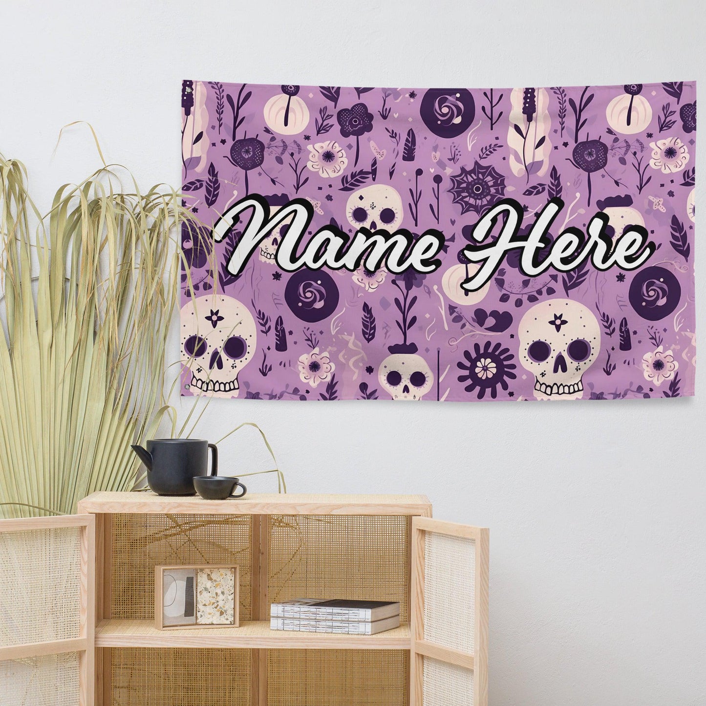 Custom Quote Banner | Personalized Pennant with Any Quote | Custom Quote Canvas Flag | Custom Wall Hanging | Wall Decor Art