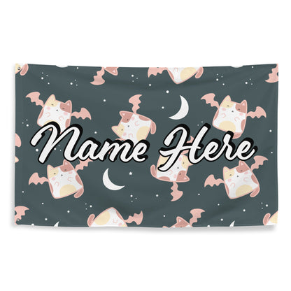 Custom Quote Banner | Personalized Pennant with Any Quote | Custom Quote Canvas Flag | Custom Wall Hanging | Wall Decor Art