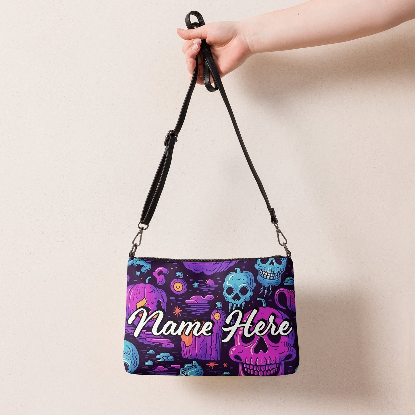 Custom Shoulder Bag for Women | Handmade Crossbody Purse | Unique Custom Painted Purse Women | Custom Your Own Shoulder Bag | Gifts for Her