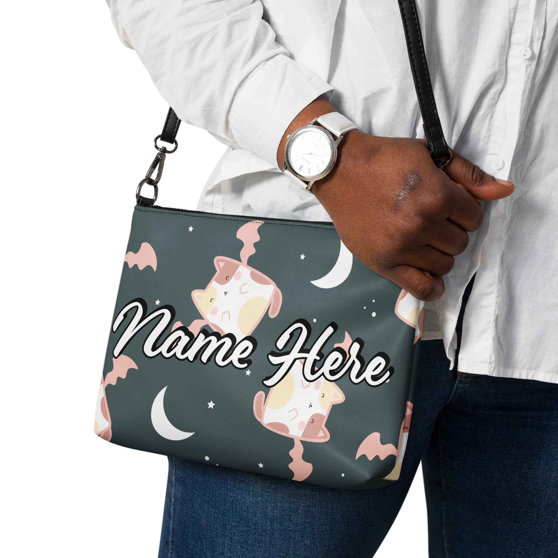 Custom Shoulder Bag for Women | Handmade Crossbody Purse | Unique Custom Painted Purse Women | Custom Your Own Shoulder Bag | Gifts for Her