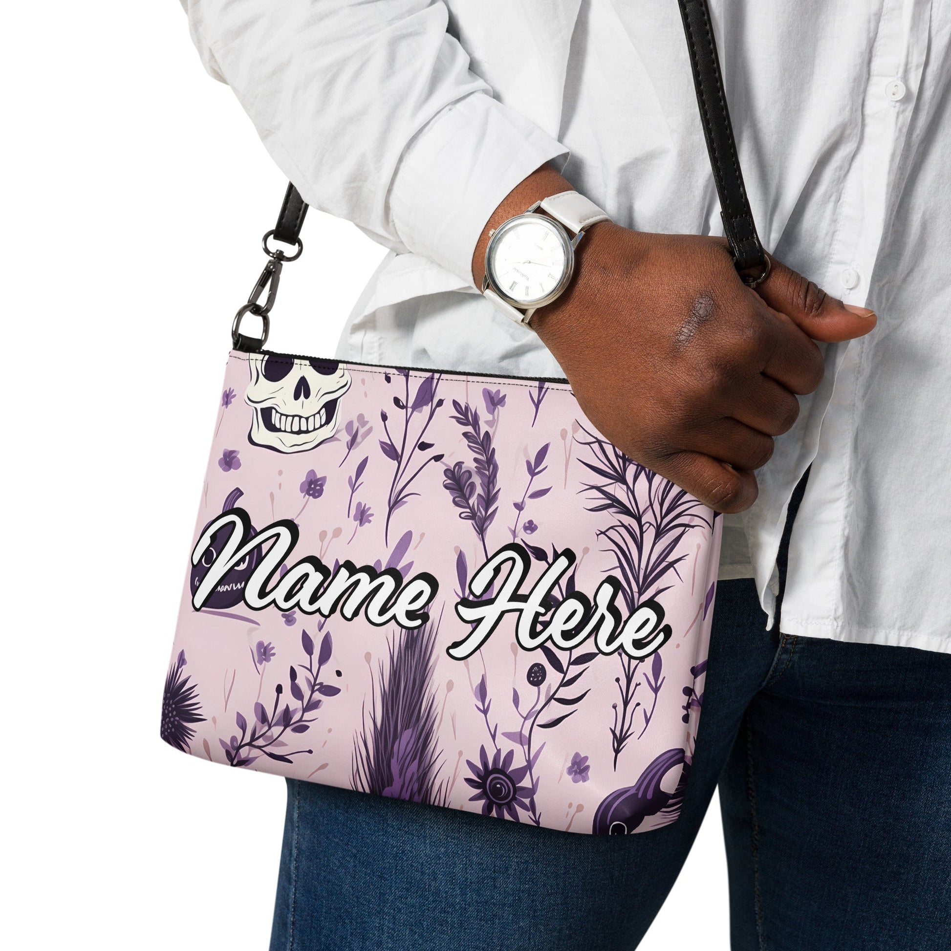 Custom Shoulder Bag for Women | Handmade Crossbody Purse | Unique Custom Painted Purse Women | Custom Your Own Shoulder Bag | Gifts for Her