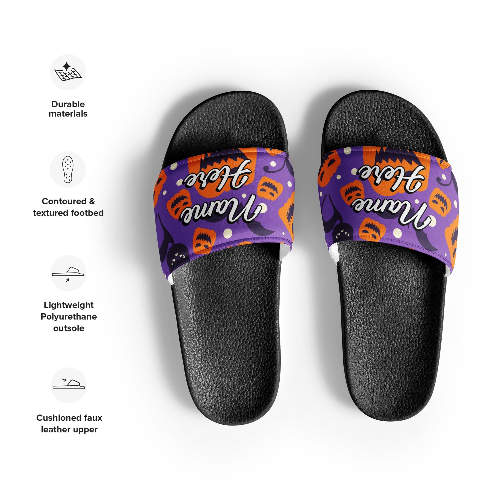 Custom Slides, Sandals for Womens | Personalized Custom Slides Flip Flops Sandals | Custom Spa Slipper Custom Slides