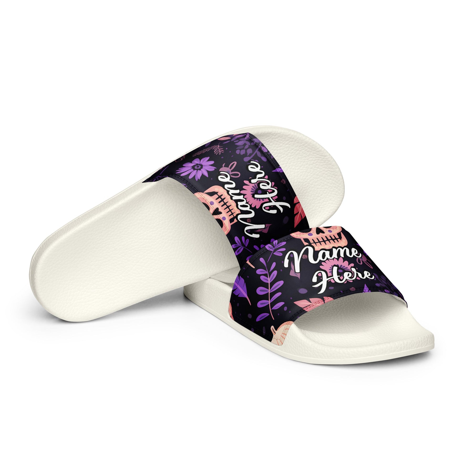 Custom Slides, Sandals for Womens | Personalized Custom Slides Flip Flops Sandals | Custom Spa Slipper Custom Slides