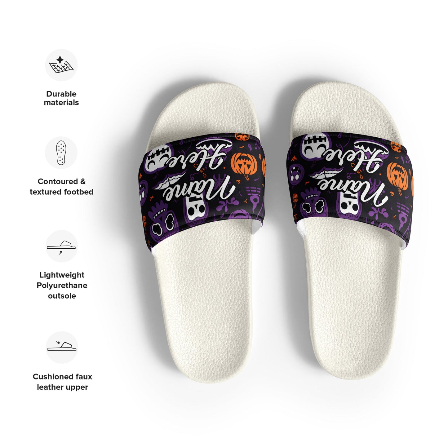 Custom Slides, Sandals for Womens | Personalized Custom Slides Flip Flops Sandals | Custom Spa Slipper Custom Slides