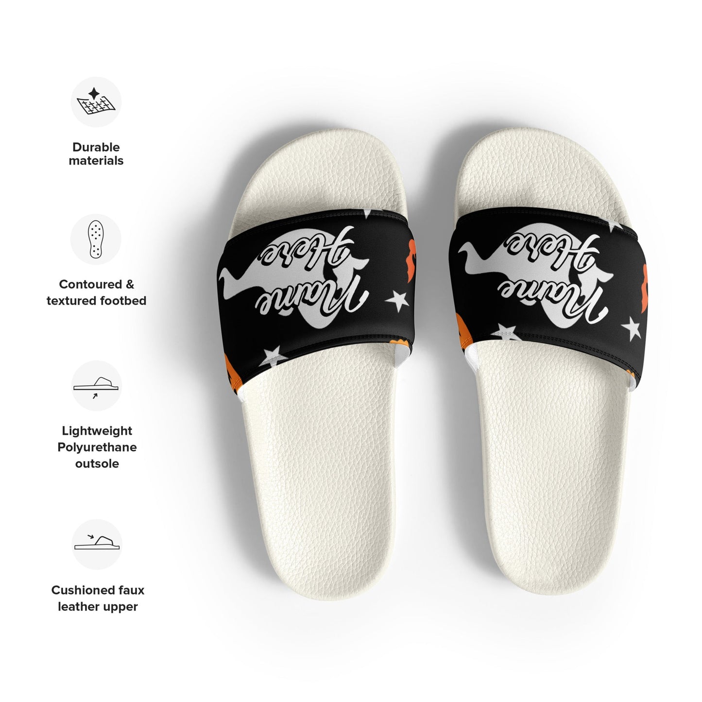 Custom Slides, Sandals for Womens | Personalized Custom Slides Flip Flops Sandals | Custom Spa Slipper Custom Slides