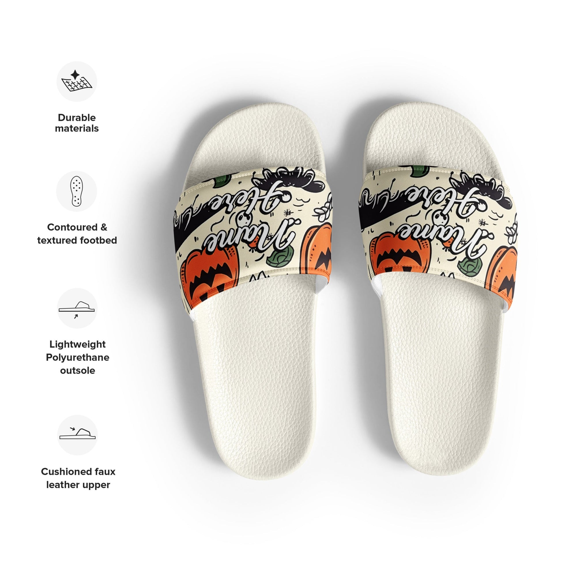 Custom Slides, Sandals for Womens | Personalized Custom Slides Flip Flops Sandals | Custom Spa Slipper Custom Slides