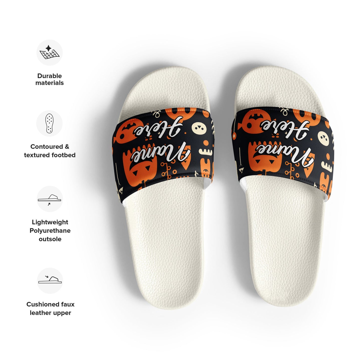 Custom Slides, Sandals for Womens | Personalized Custom Slides Flip Flops Sandals | Custom Spa Slipper Custom Slides