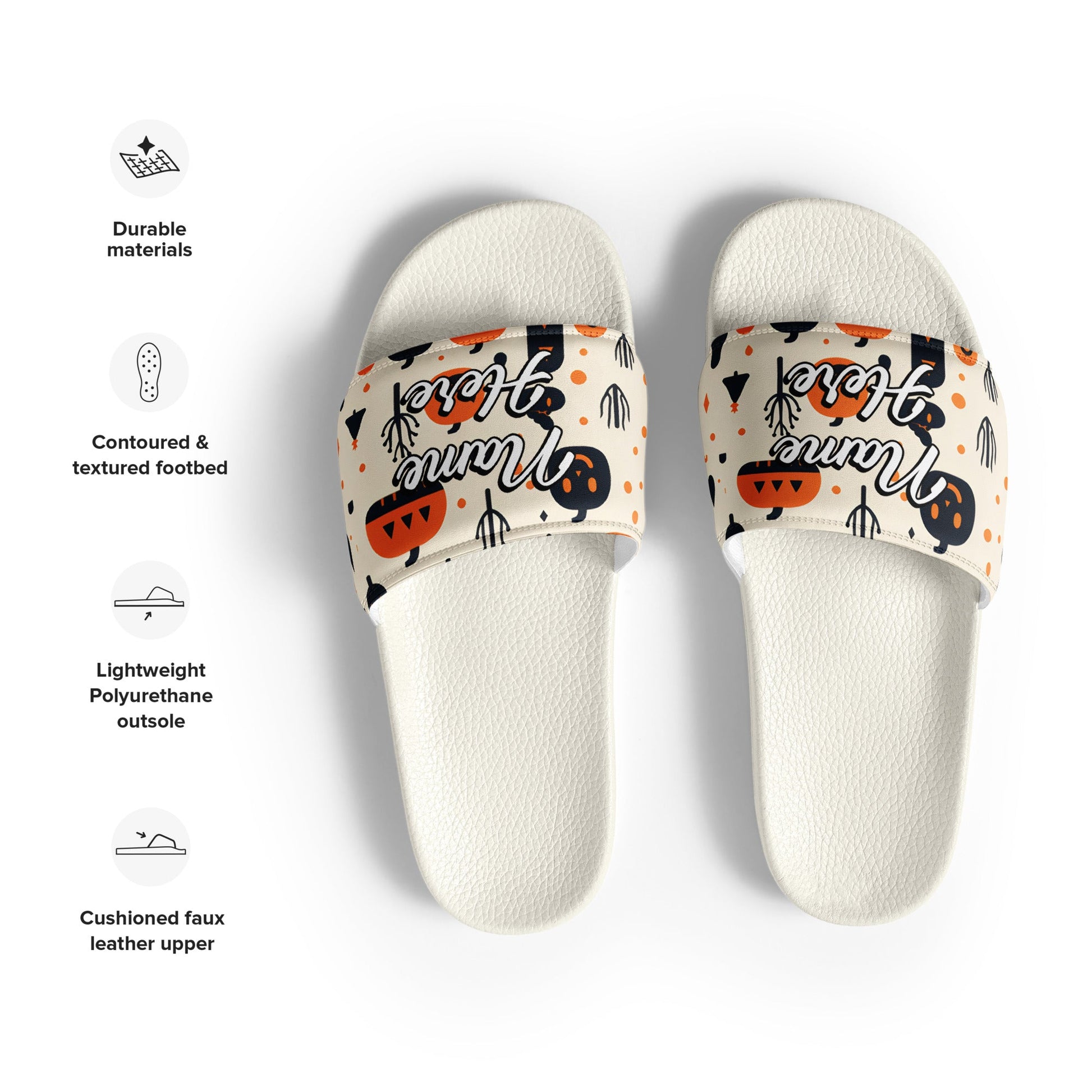 Custom Slides, Sandals for Womens | Personalized Custom Slides Flip Flops Sandals | Custom Spa Slipper Custom Slides