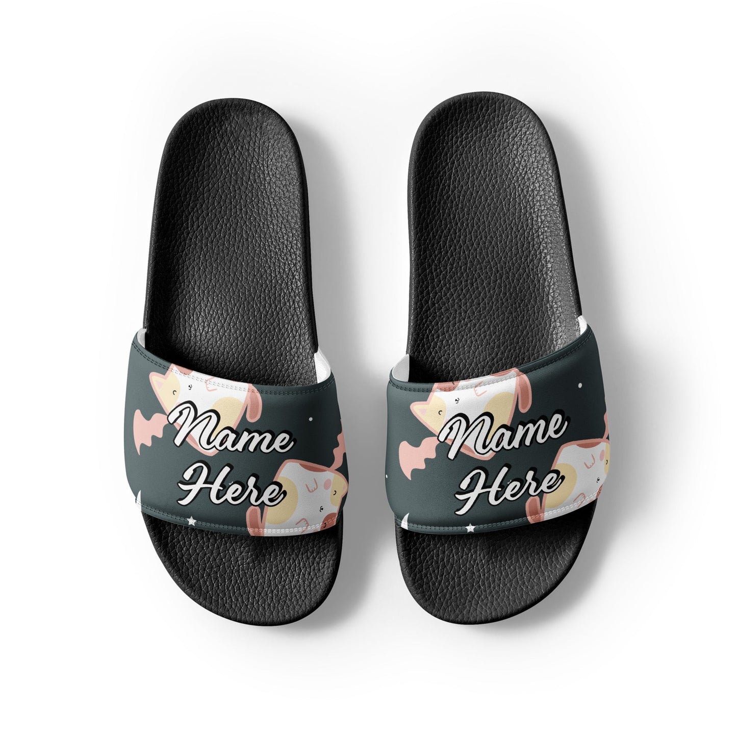 Custom Slides, Sandals for Womens | Personalized Custom Slides Flip Flops Sandals | Custom Spa Slipper Custom Slides