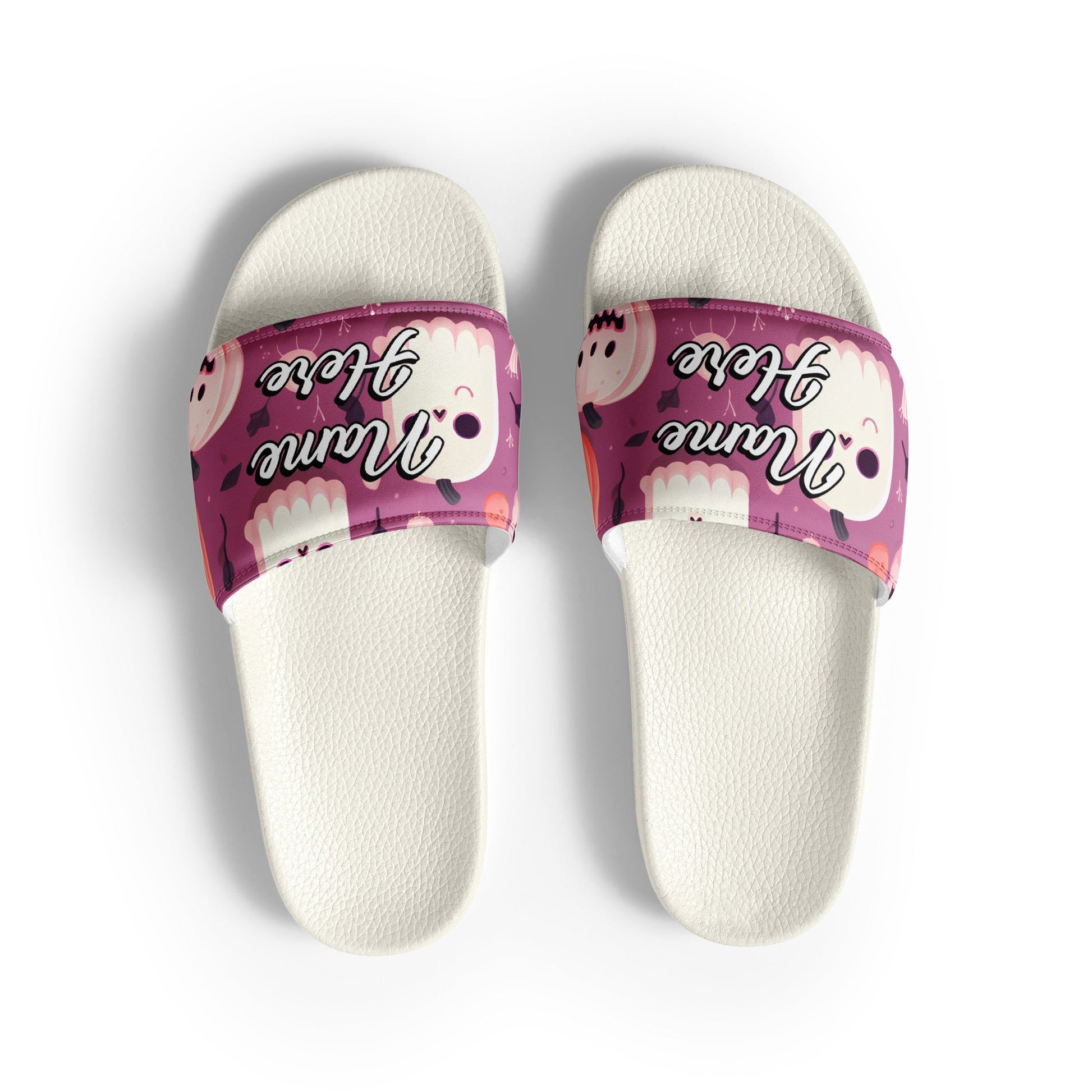 Custom Slides, Sandals for Womens | Personalized Custom Slides Flip Flops Sandals | Custom Spa Slipper Custom Slides