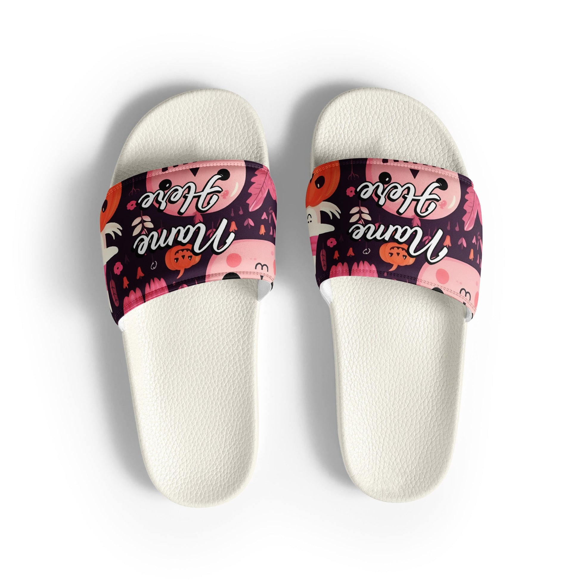 Custom Slides, Sandals for Womens | Personalized Custom Slides Flip Flops Sandals | Custom Spa Slipper Custom Slides