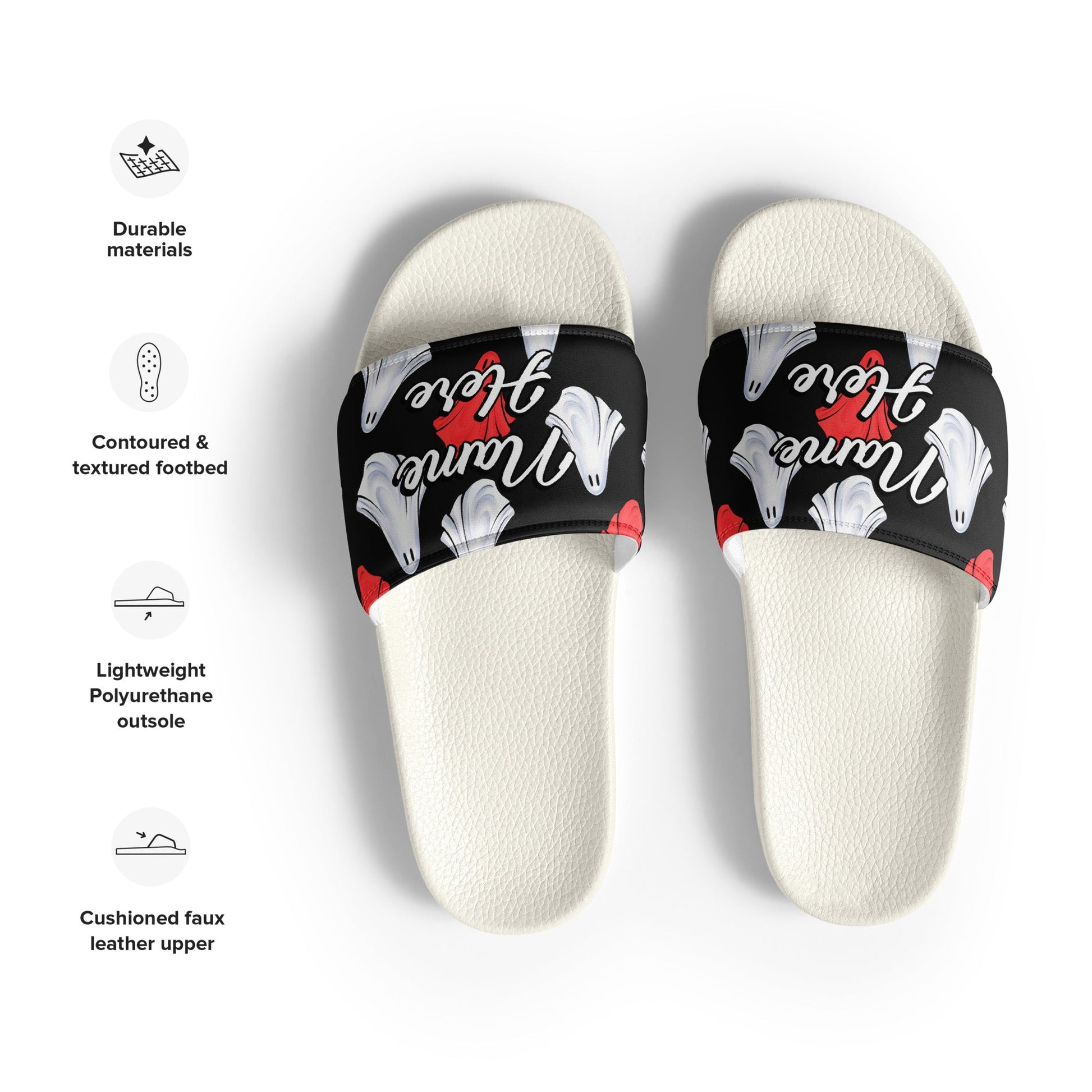 Custom Slides, Sandals for Womens | Personalized Custom Slides Flip Flops Sandals | Custom Spa Slipper Custom Slides