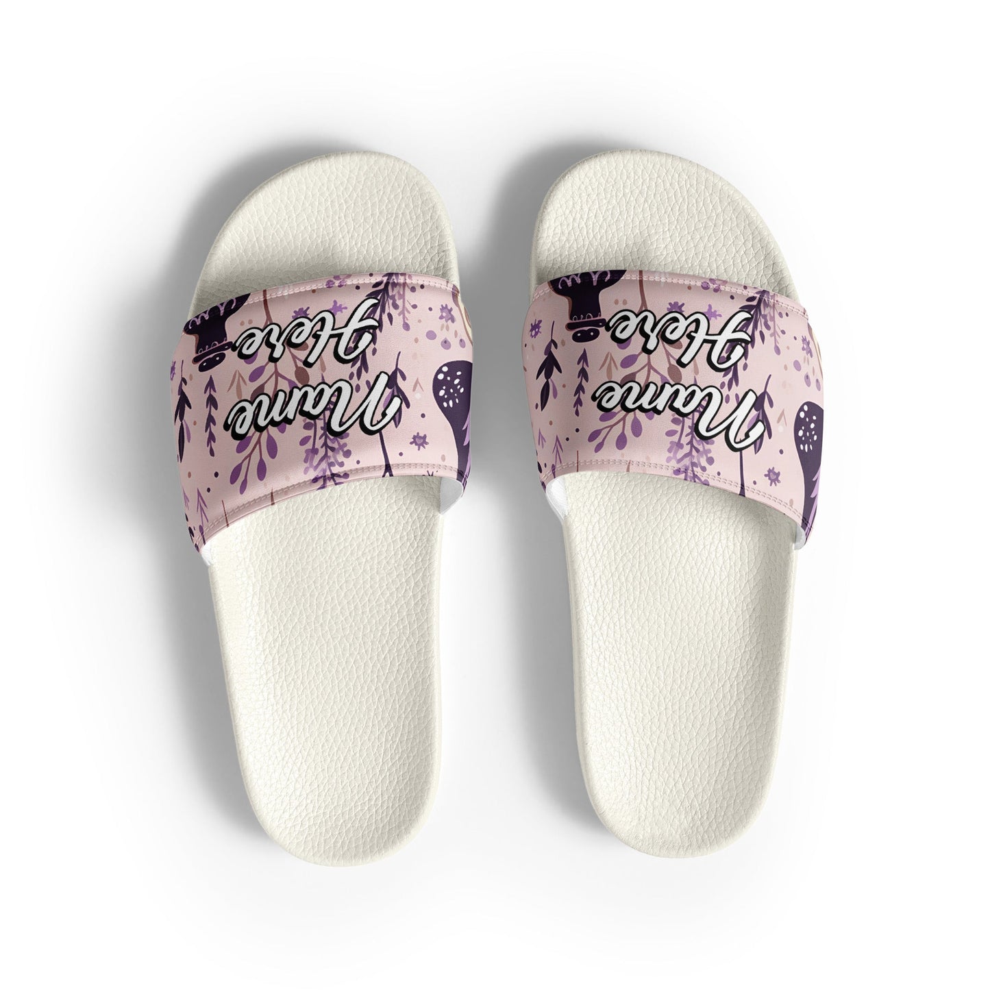 Custom Slides, Sandals for Womens | Personalized Custom Slides Flip Flops Sandals | Custom Spa Slipper Custom Slides