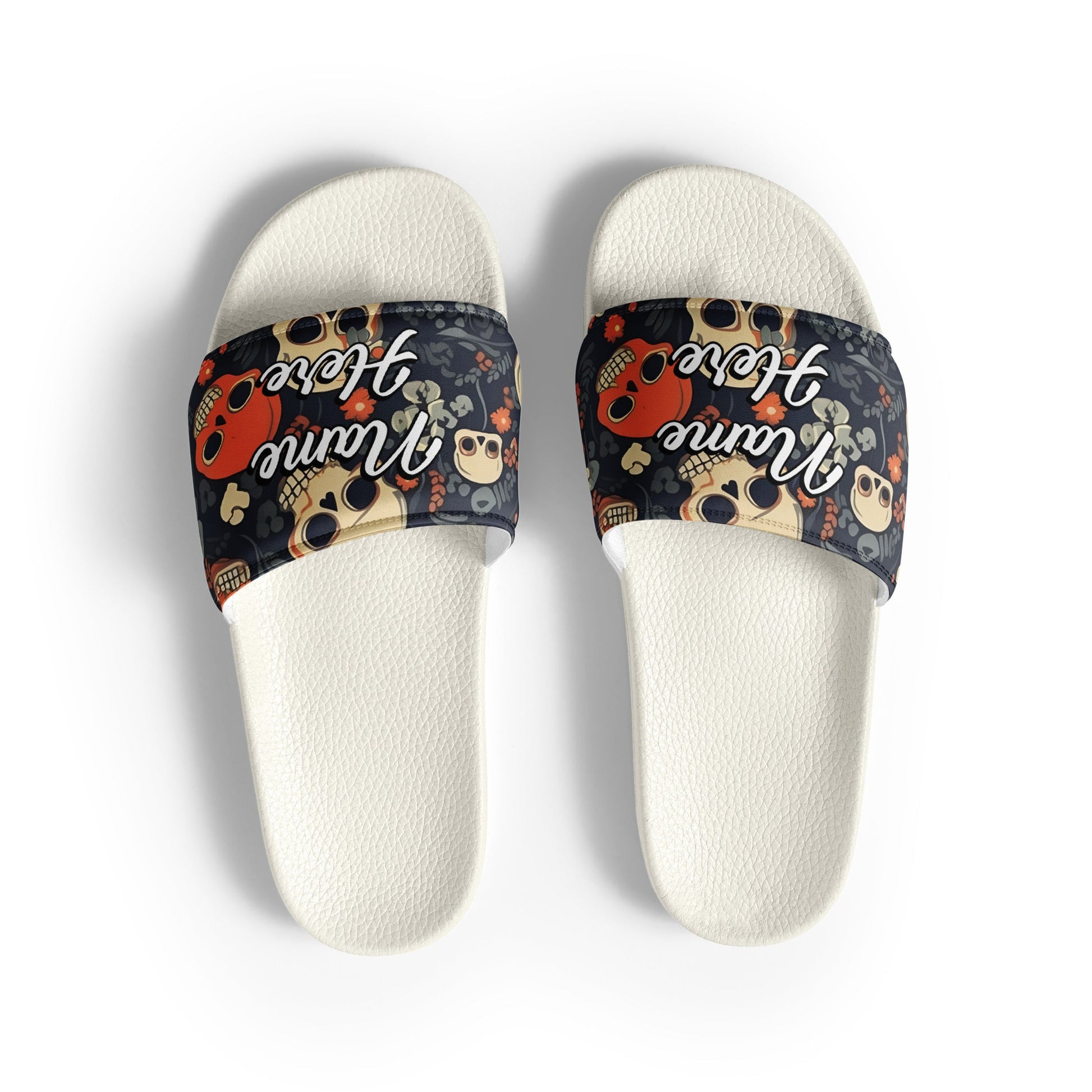 Custom Slides, Sandals for Womens | Personalized Custom Slides Flip Flops Sandals | Custom Spa Slipper Custom Slides