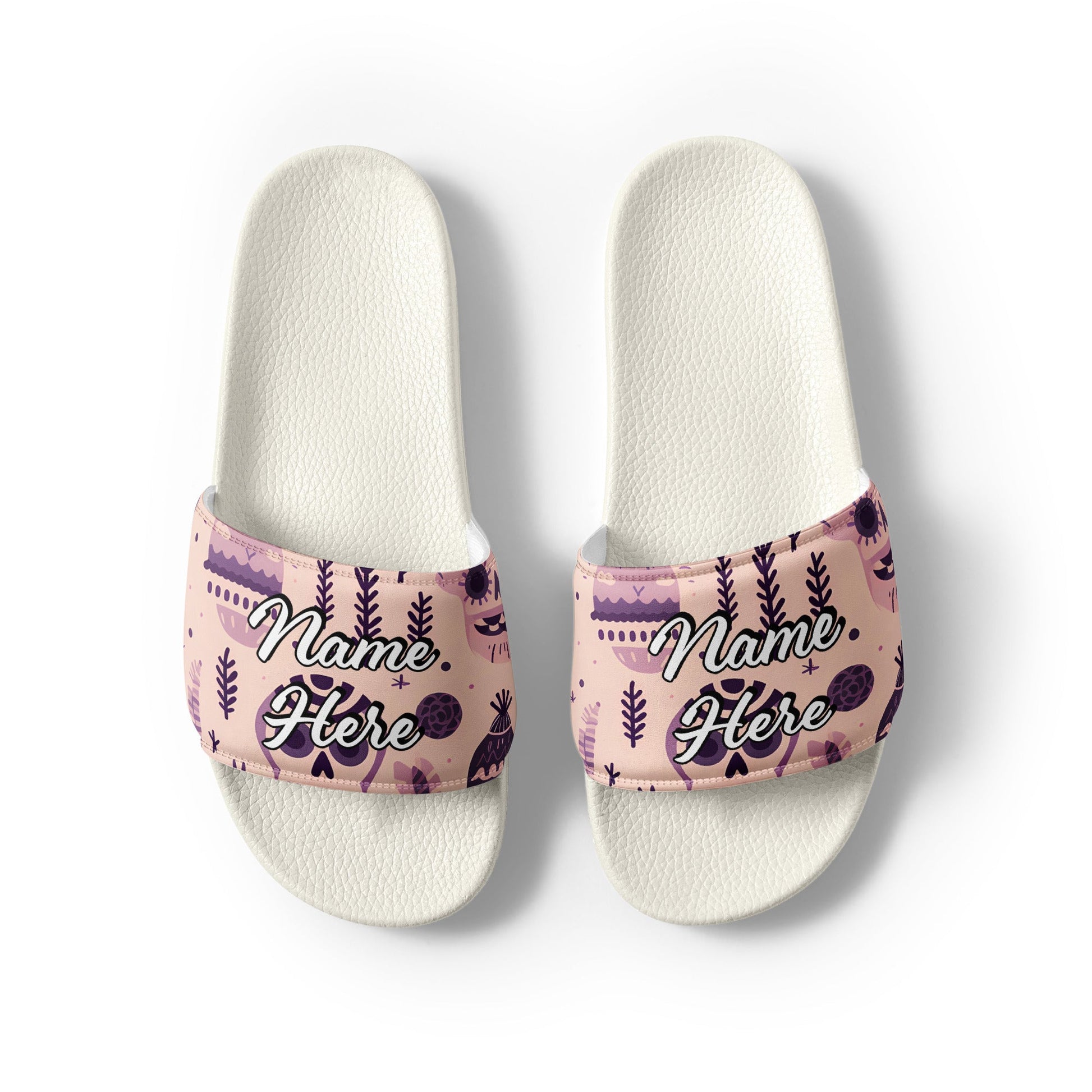 Custom Slides, Sandals for Womens | Personalized Custom Slides Flip Flops Sandals | Custom Spa Slipper Custom Slides