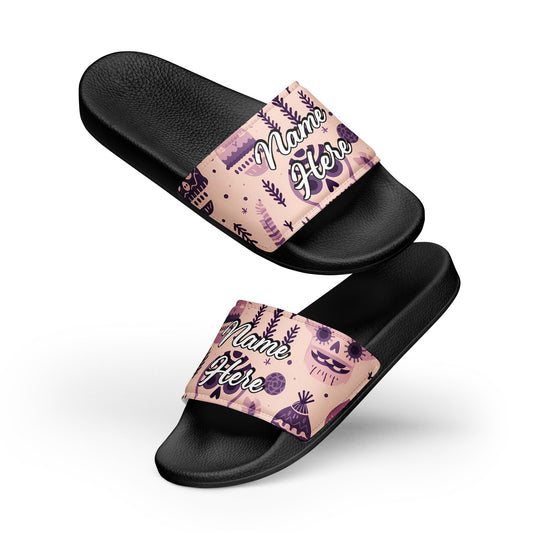 Custom Slides, Sandals for Womens | Personalized Custom Slides Flip Flops Sandals | Custom Spa Slipper Custom Slides