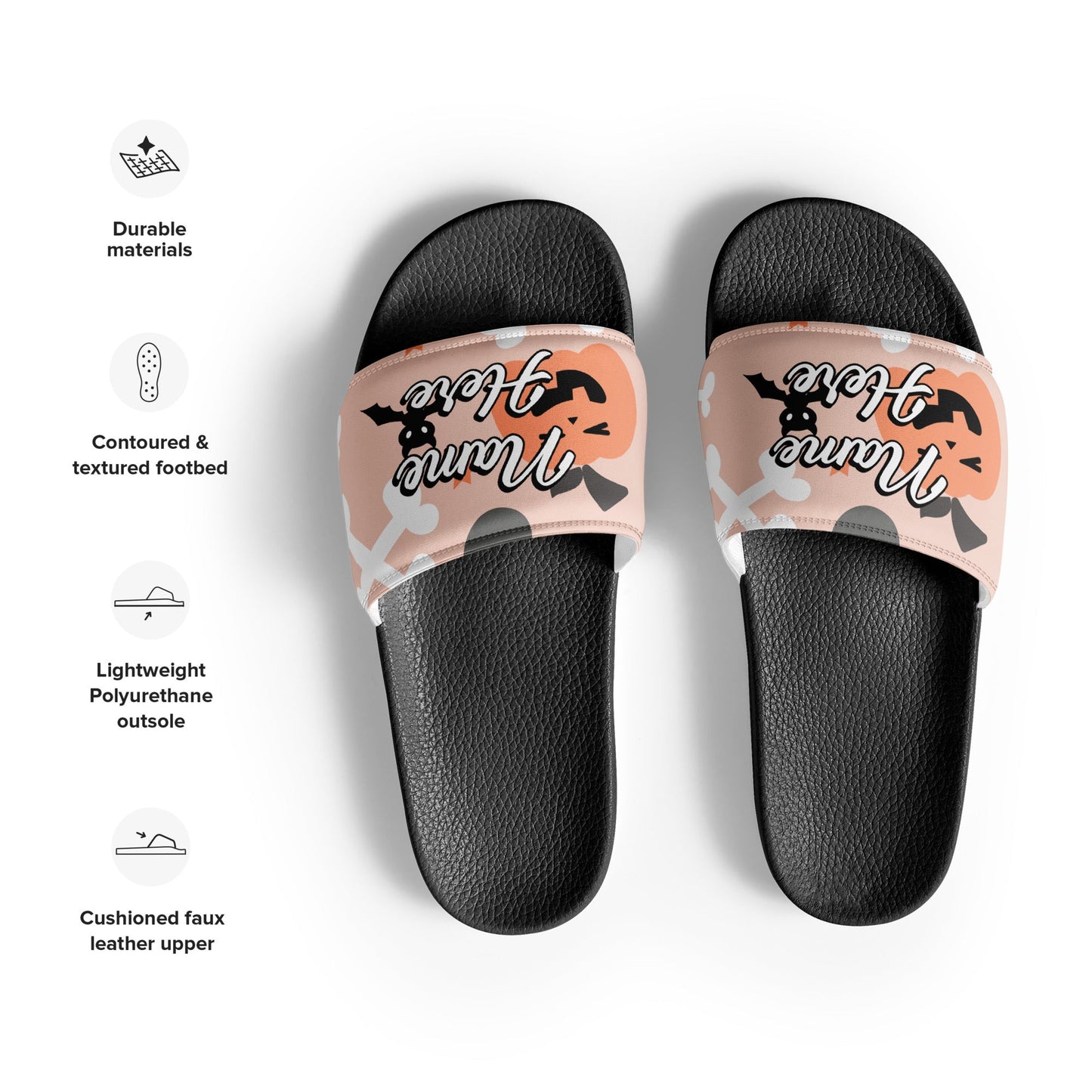 Custom Slides, Sandals for Womens | Personalized Custom Slides Flip Flops Sandals | Custom Spa Slipper Custom Slides