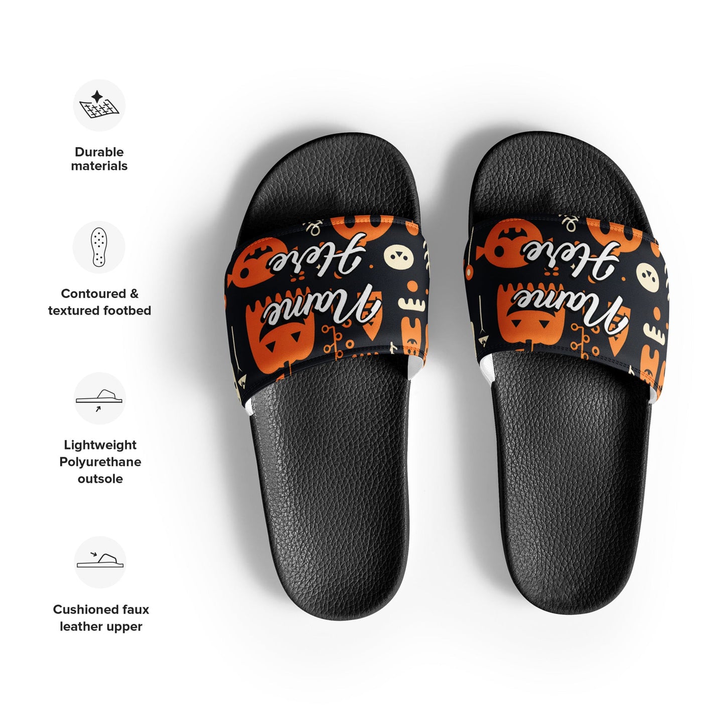 Custom Slides, Sandals for Womens | Personalized Custom Slides Flip Flops Sandals | Custom Spa Slipper Custom Slides