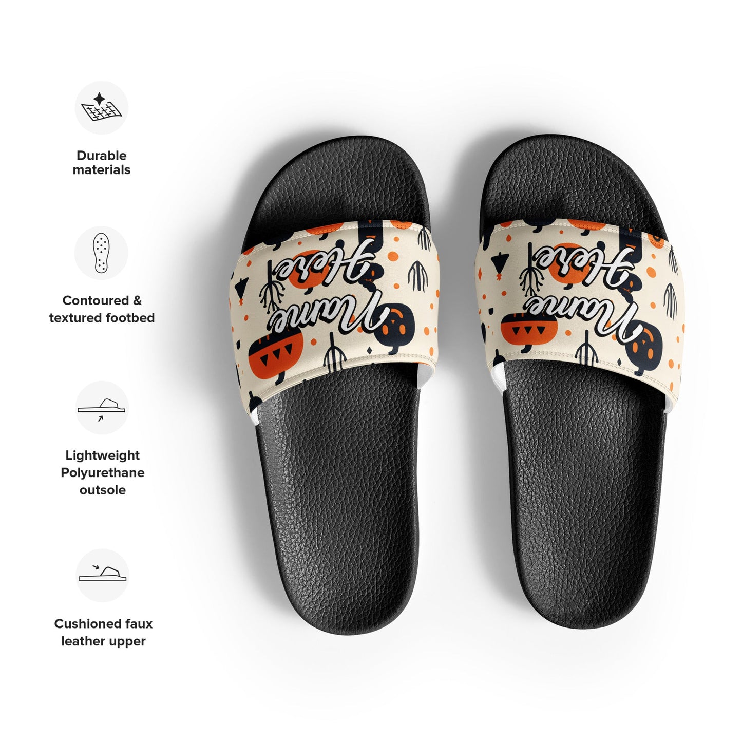 Custom Slides, Sandals for Womens | Personalized Custom Slides Flip Flops Sandals | Custom Spa Slipper Custom Slides