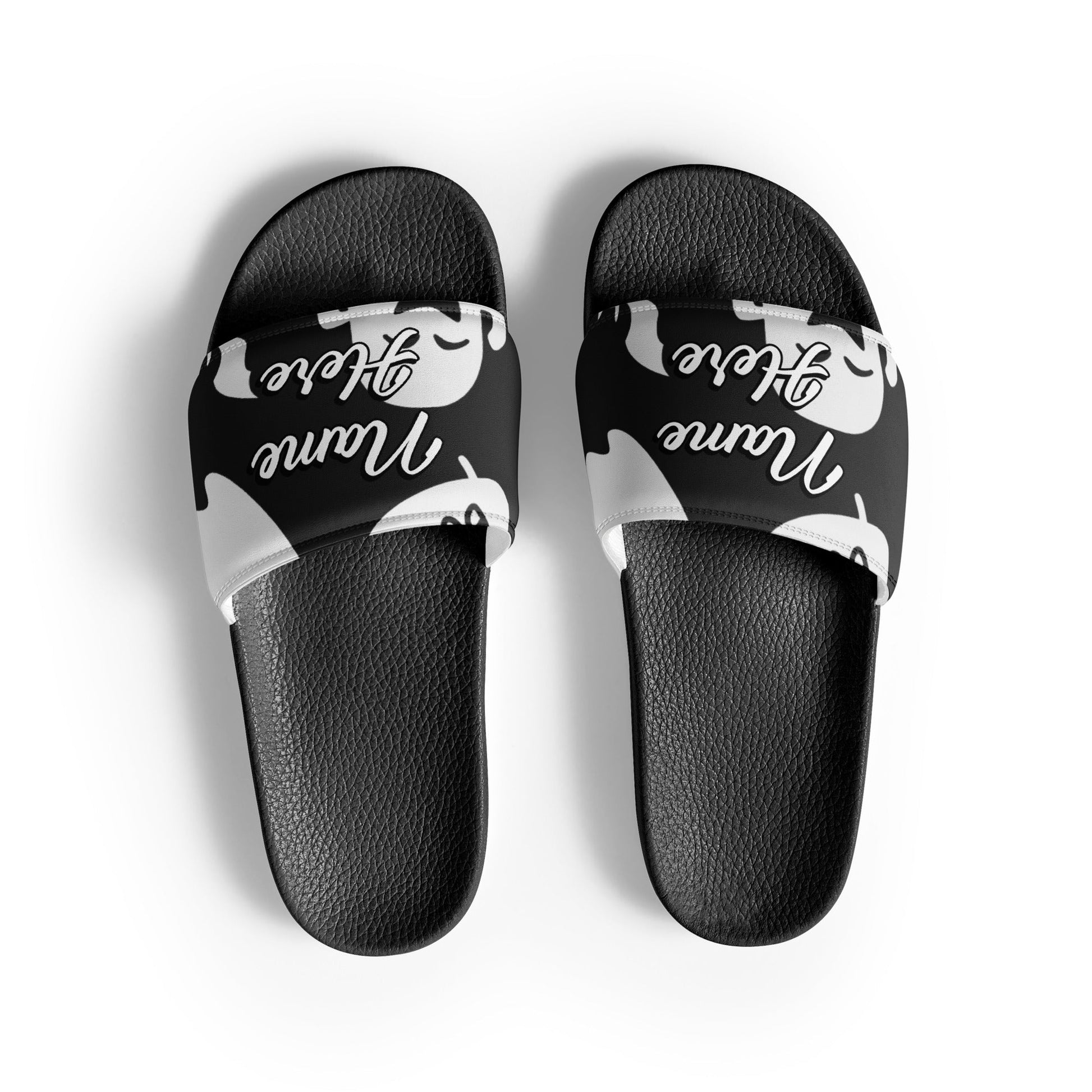 Custom Slides, Sandals for Womens | Personalized Custom Slides Flip Flops Sandals | Custom Spa Slipper Custom Slides