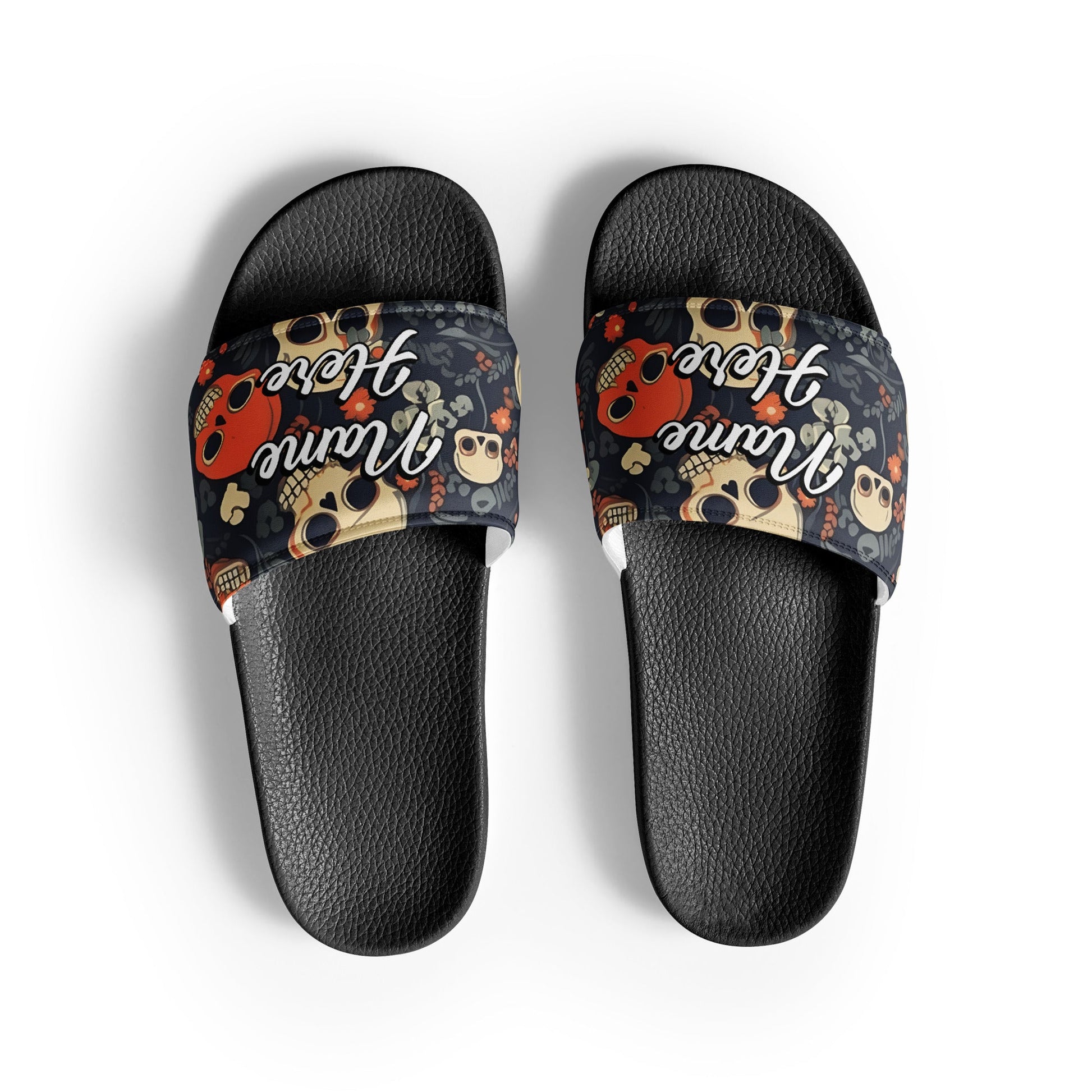 Custom Slides, Sandals for Womens | Personalized Custom Slides Flip Flops Sandals | Custom Spa Slipper Custom Slides