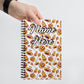 Custom Text, Name Spiral Notebook | Personalized Daybook Journal | Custom Notepad Text Journal | Customized Covered Book | Custom Diary