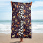 Personalized Beach Towel | Customized Bats Retro Style Beach Towel | Bachelorette Bridesmaid Towel | Personalized Gifts