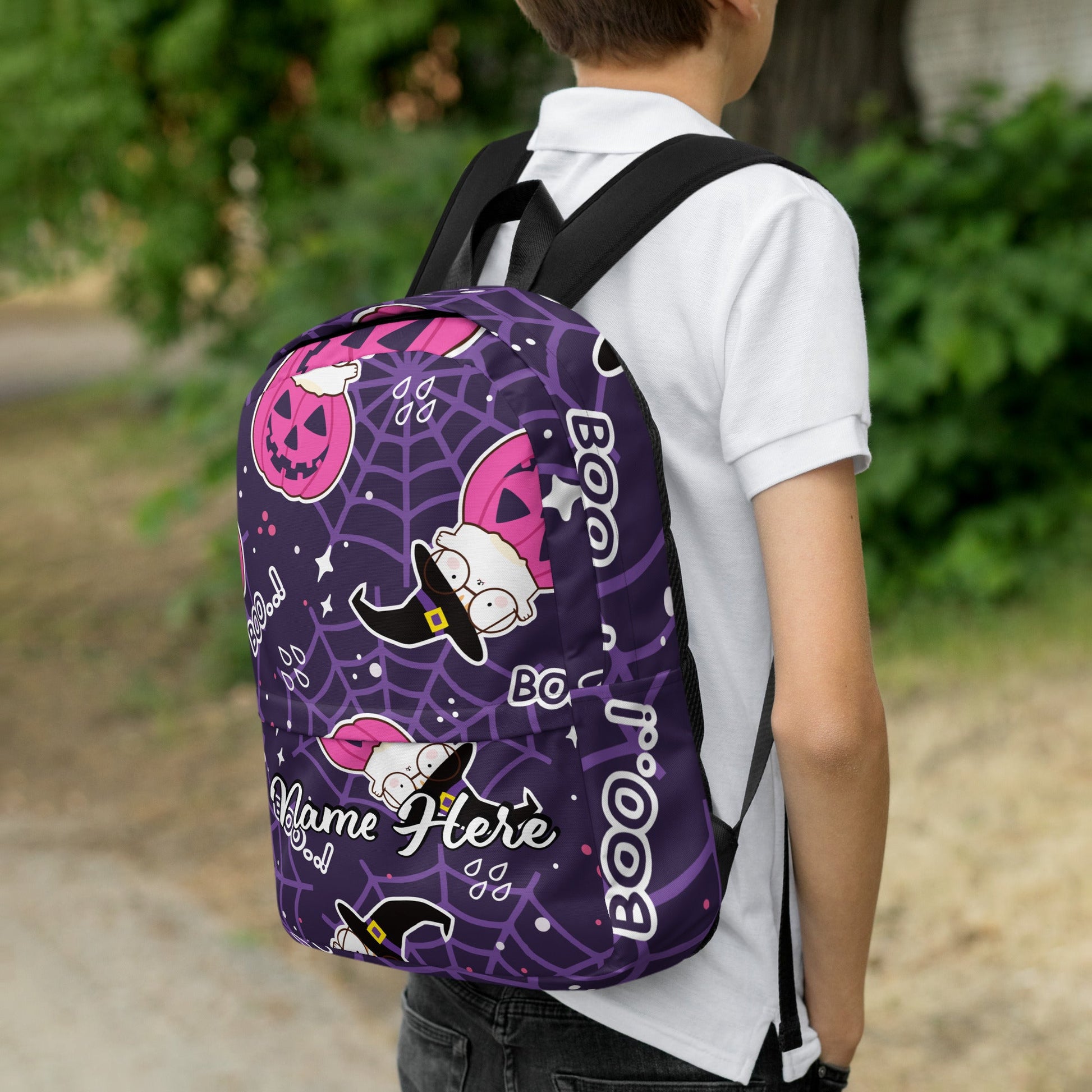 Personalized Canvas Backpack with Custom Name, Back to School Gift Backpack, Christmas Present Bag, Simple Work Backpack for College