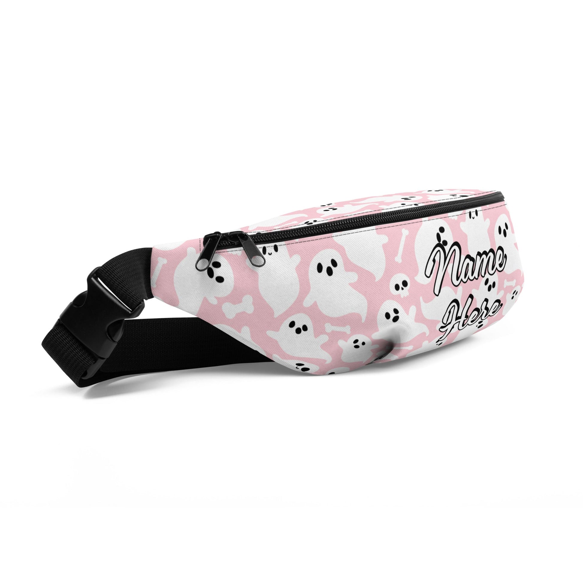 Personalized Good Vibes Fanny Pack | Personal Waist Bag for Girls | Fashion Elegant Hip Bag | Belt Bags for Travel | Sports Running Bag